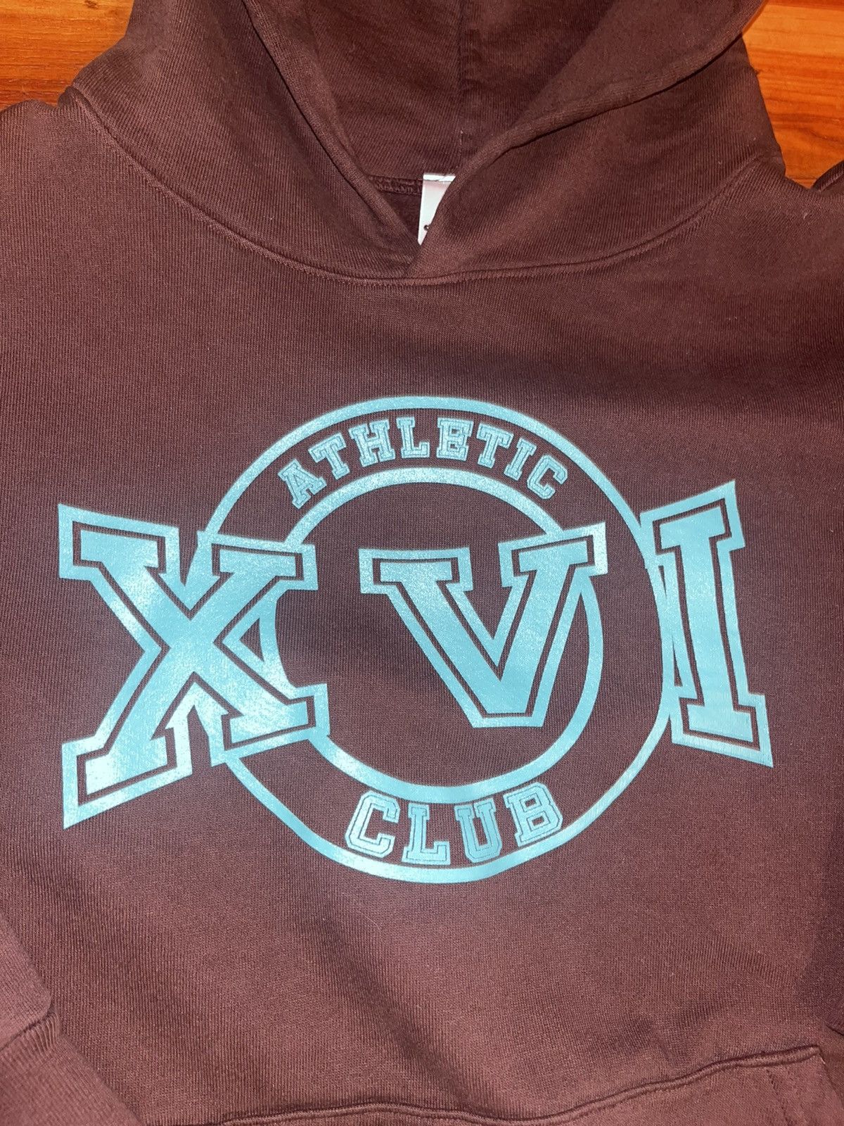 Lil Uzi Vert XVI Brown Athletic Club Hoodie Lil Uzi Vert 1600 Size US XL / EU 56 / 4 - 2 Thumbnail
