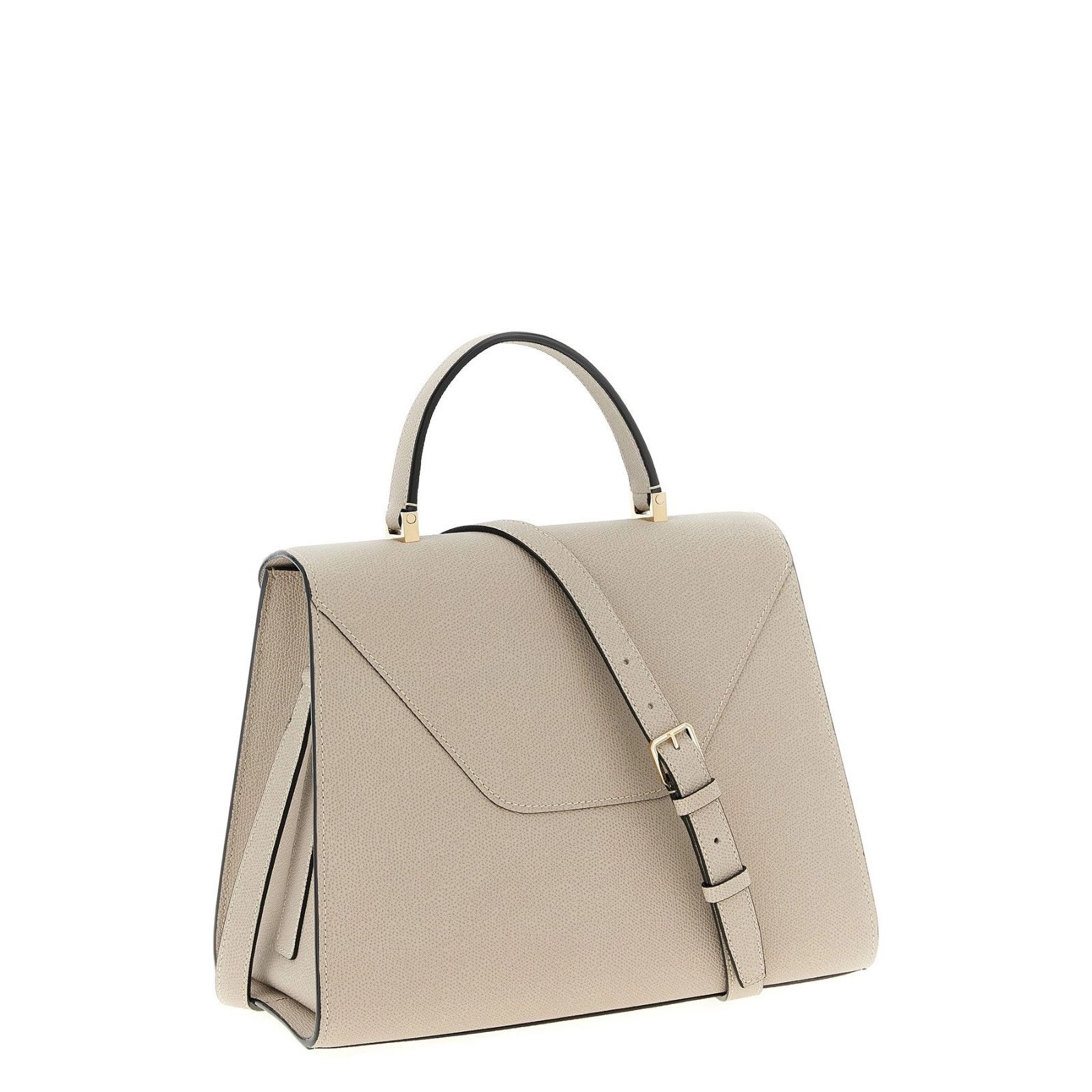 Valextra VALEXTRA Iside Large Beige Leather Top Handle Bag New & Auth Size ONE SIZE - 2 Thumbnail