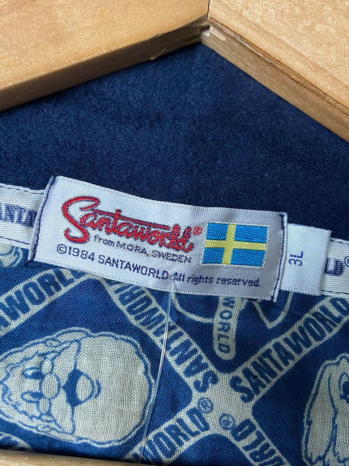 Japanese Brand Santaworld Sweden 1984 F Hooded Fleece Jacket (156) Size US XXL / EU 58 / 5 - 8 Thumbnail