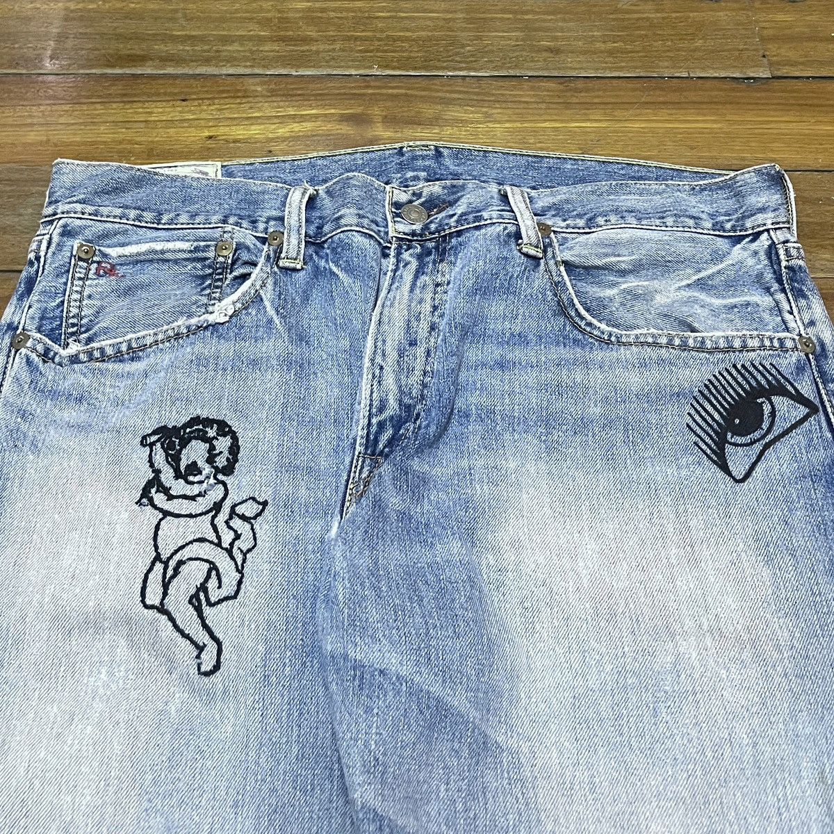 Polo Ralph Lauren × Vintage Rare Design Vintage Brand Polo Ralph Lauren Jeans 2000s Size US 33 - 3 Thumbnail