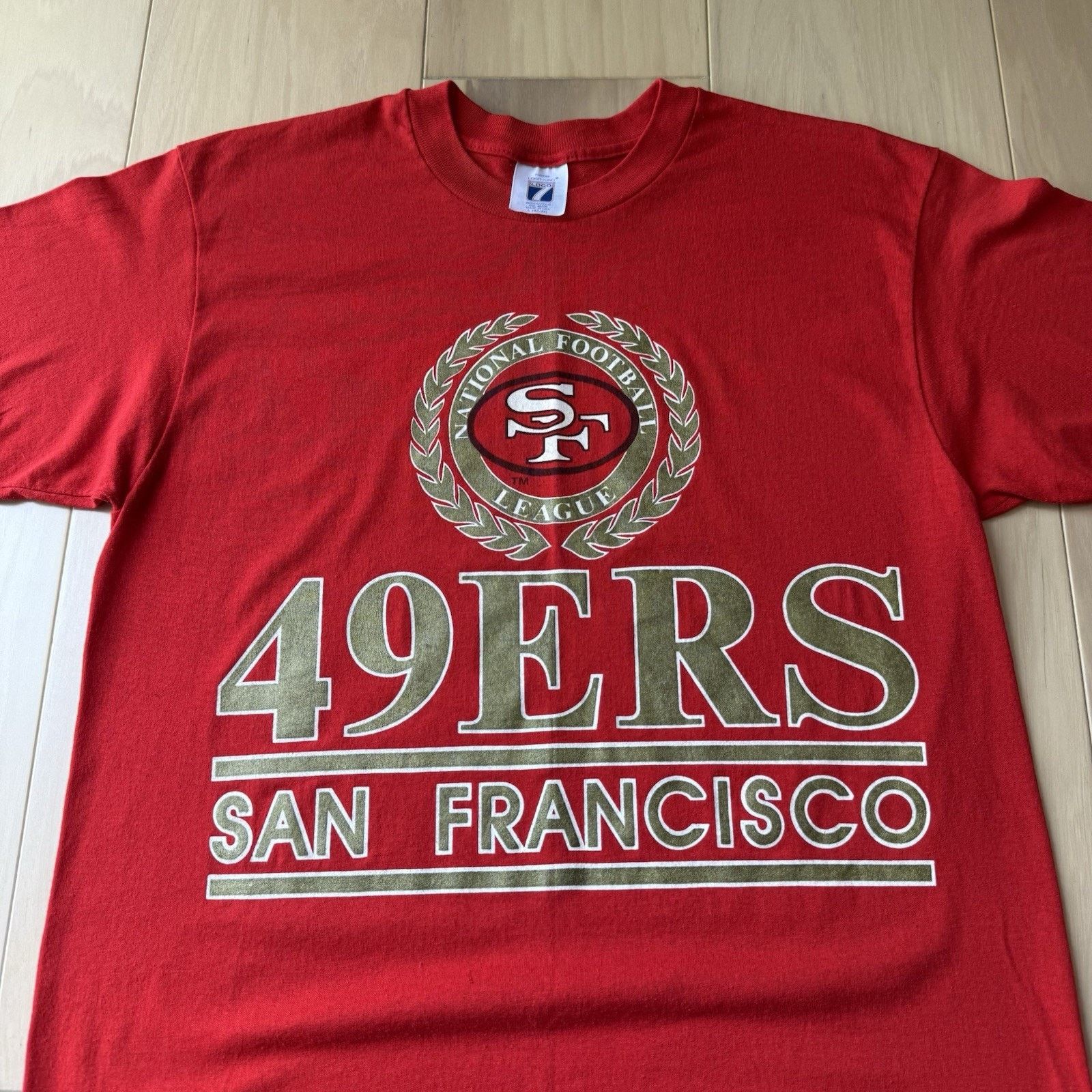 Logo 7 Vintage San Francisco 49ers Shirt L Red 80s Logo 7 NFL Size US L / EU 52-54 / 3 - 3 Thumbnail