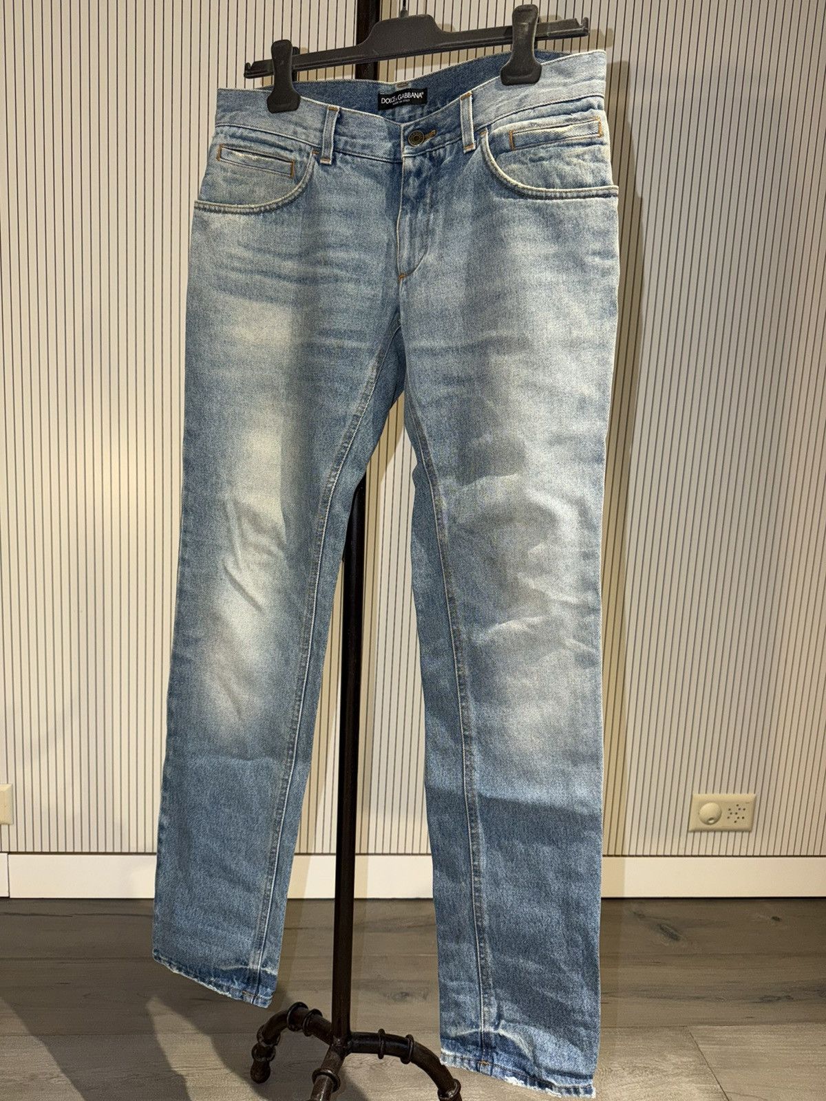 Dolce & Gabbana Dolce & Gabbana Classic Straight Denim Size US 30 / EU 46 - 1 Thumbnail