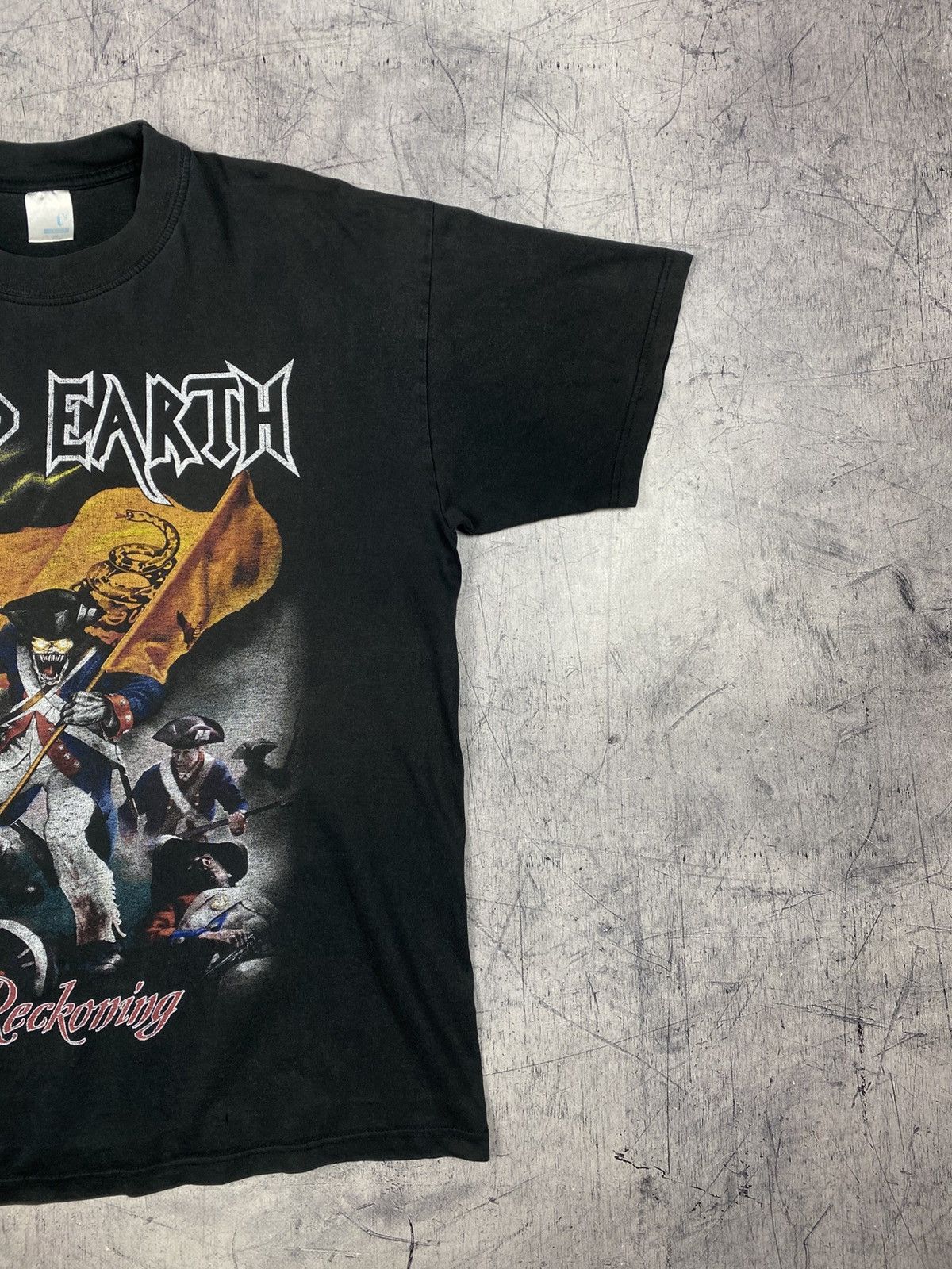 Band Tees Vintage Iced Earth The Reckoning Double Sided Metal T-Shirt Size US L / EU 52-54 / 3 - 4 Thumbnail