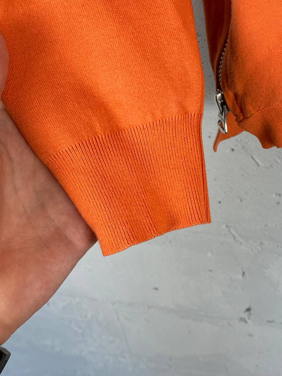 Acne Studios Acne Studios Oversized Zip Sweatshirt Peach Size XS Size XS / US 0-2 / IT 36-38 - 8 Thumbnail