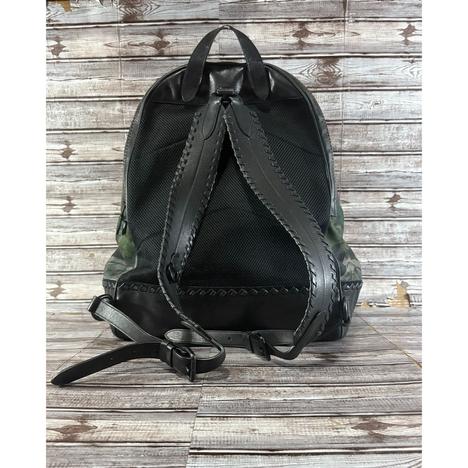 Coach COACH Landscape Print canvas leather Backpack Size ONE SIZE - 10 Thumbnail