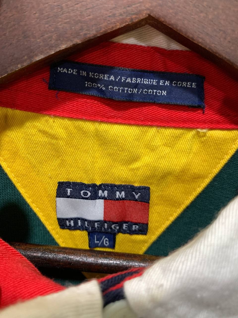 Tommy Hilfiger 1990s TOMMY HILFIGER SAILING GEAR TSHIRT Size US L / EU 52-54 / 3 - 8 Thumbnail