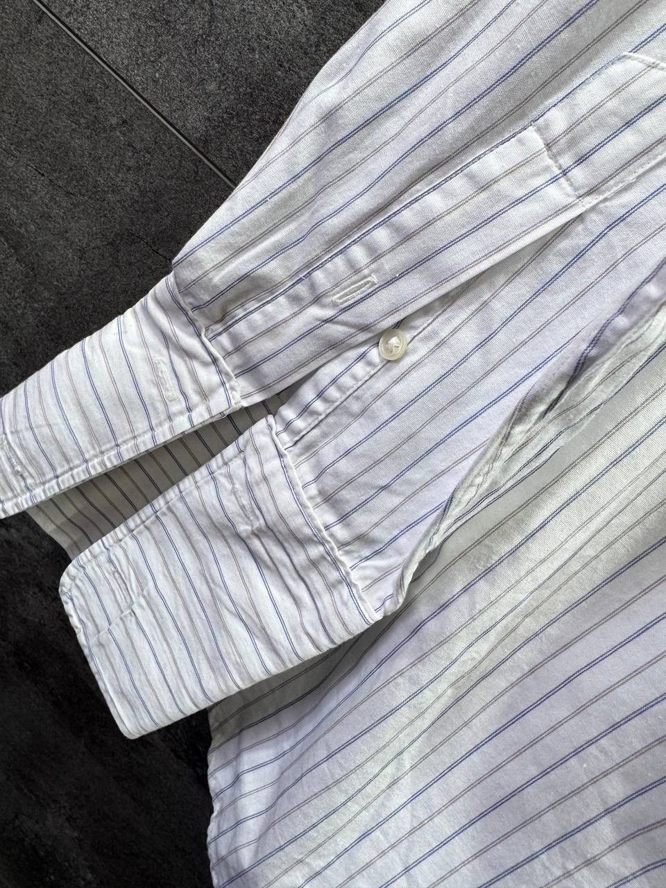Christian Dior Monsieur Christian Dior Monsieur Vintage Striped Button Up Shirt Size US L / EU 52-54 / 3 - 17 Thumbnail