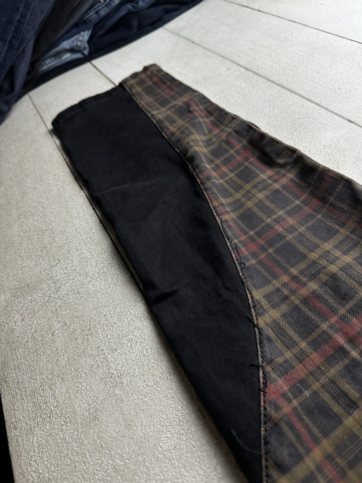 Japanese Brand 🚨Japanese Cosmo Lupo Baggy Distressed Opium Punk Jeans Owens Size US 32 / EU 48 - 19 Thumbnail