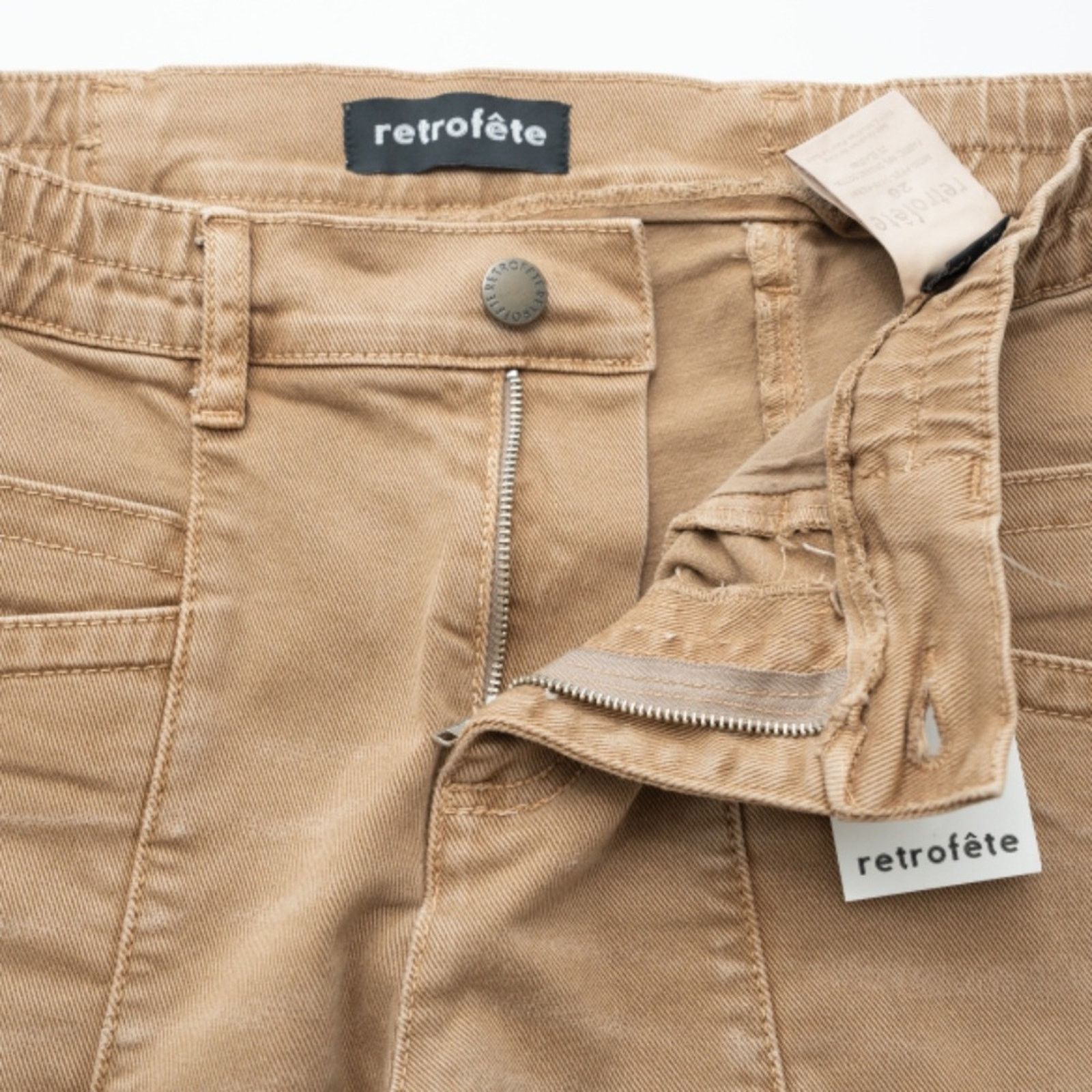 Retrofete Retrofete. Myla Cotton Jogger Pant. Size 26" / US 2 / IT 38 - 6 Thumbnail