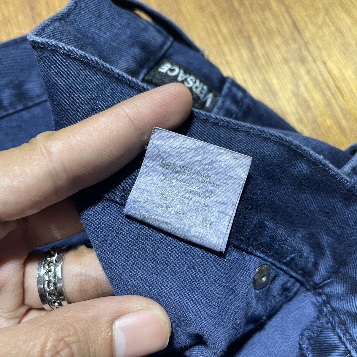 Versace × Versace Jeans Couture Versace Medusa Jeans Size 34’ Size 34" / US 12 / IT 48 - 13 Thumbnail