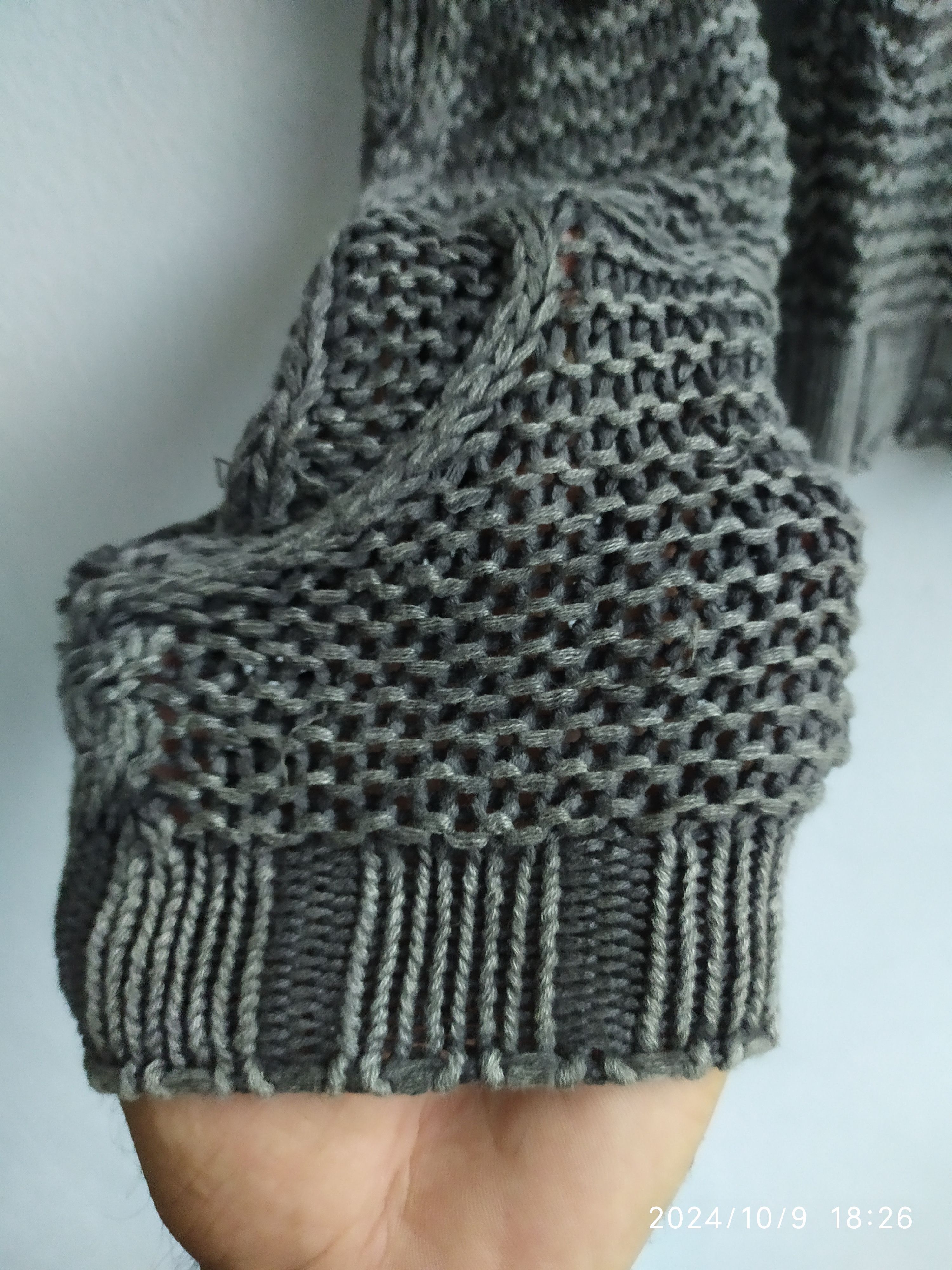 20471120 × If Six Was Nine × Japanese Brand Japanese Moussy Mesh knit Long. Sleeve Shirt Size US S / EU 44-46 / 1 - 4 Thumbnail
