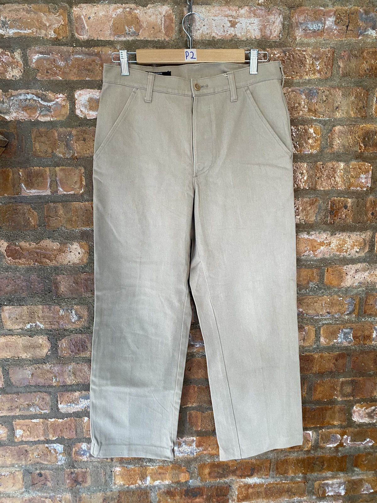 CABANE de ZUCCa 2000s Heavy Cargos Pants Zipper back pocket Size US 30 / EU 46 - 2 Thumbnail