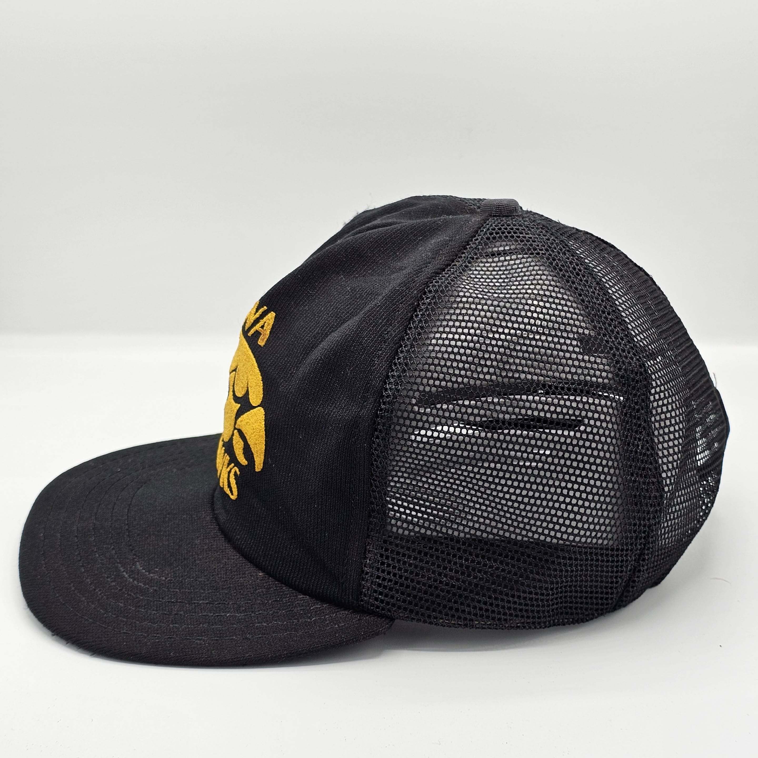 Vintage Iowa Hawks Vintage 80s Trucker Snapback Hat Size ONE SIZE - 2 Thumbnail