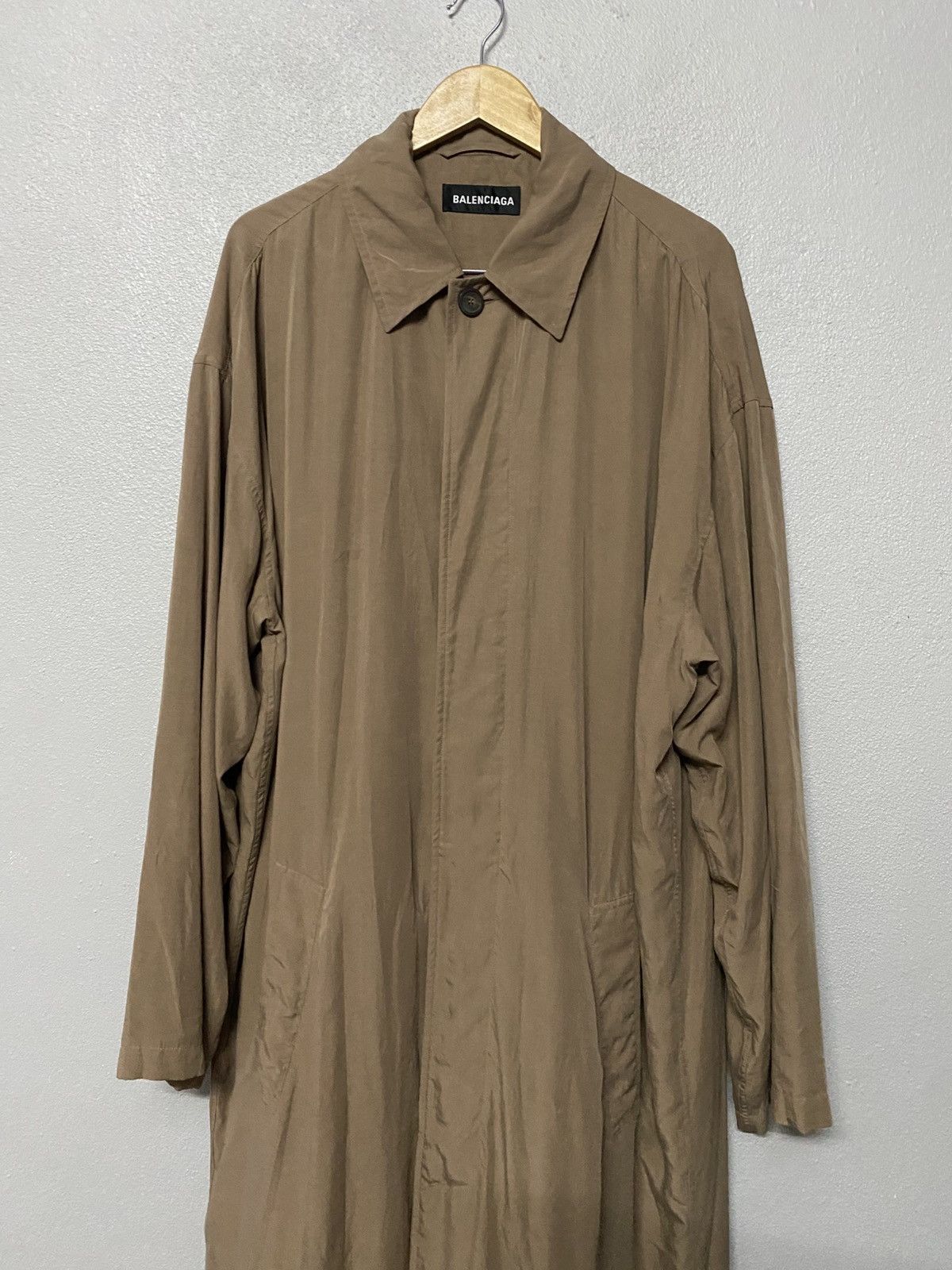 Balenciaga Balenciaga LYOCELL OVERSIZED TRENCH Size US S / EU 44-46 / 1 - 7 Thumbnail