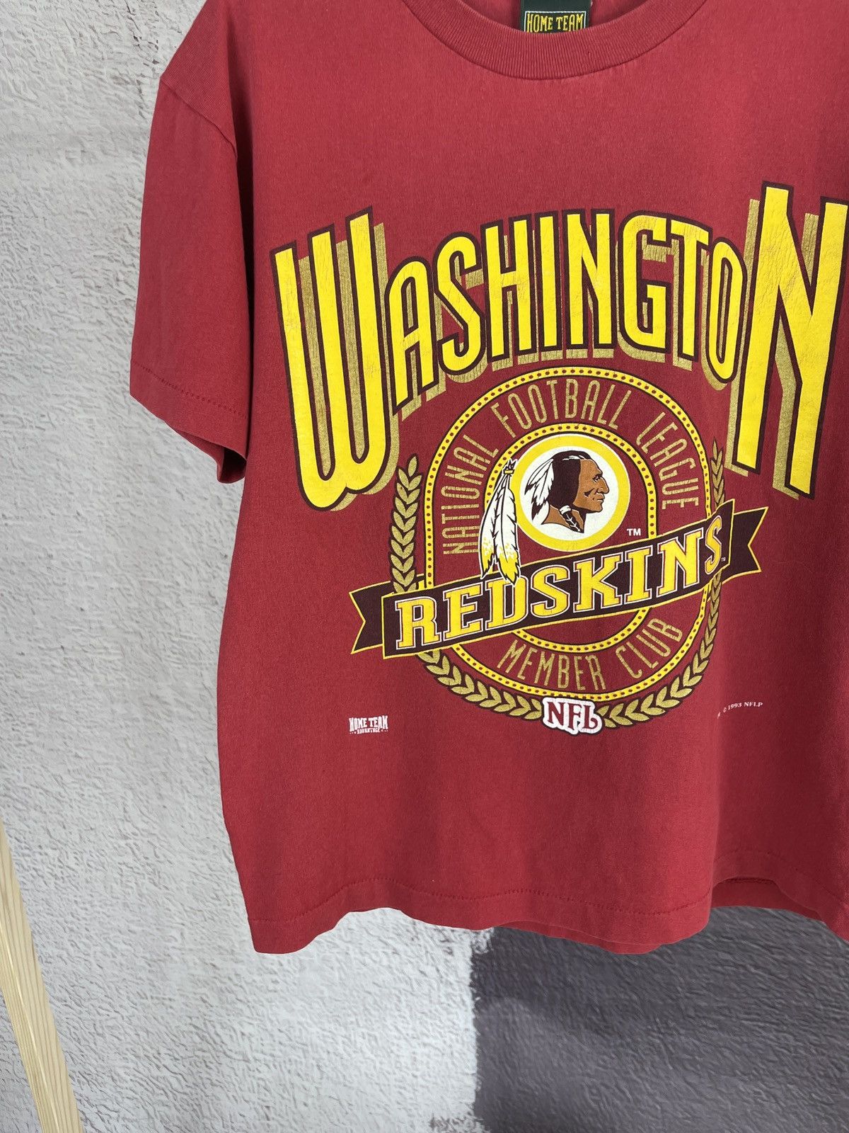 NFL Washington NFL Redskins Home Team advantage vintage 1993 tee Size US S / EU 44-46 / 1 - 4 Thumbnail