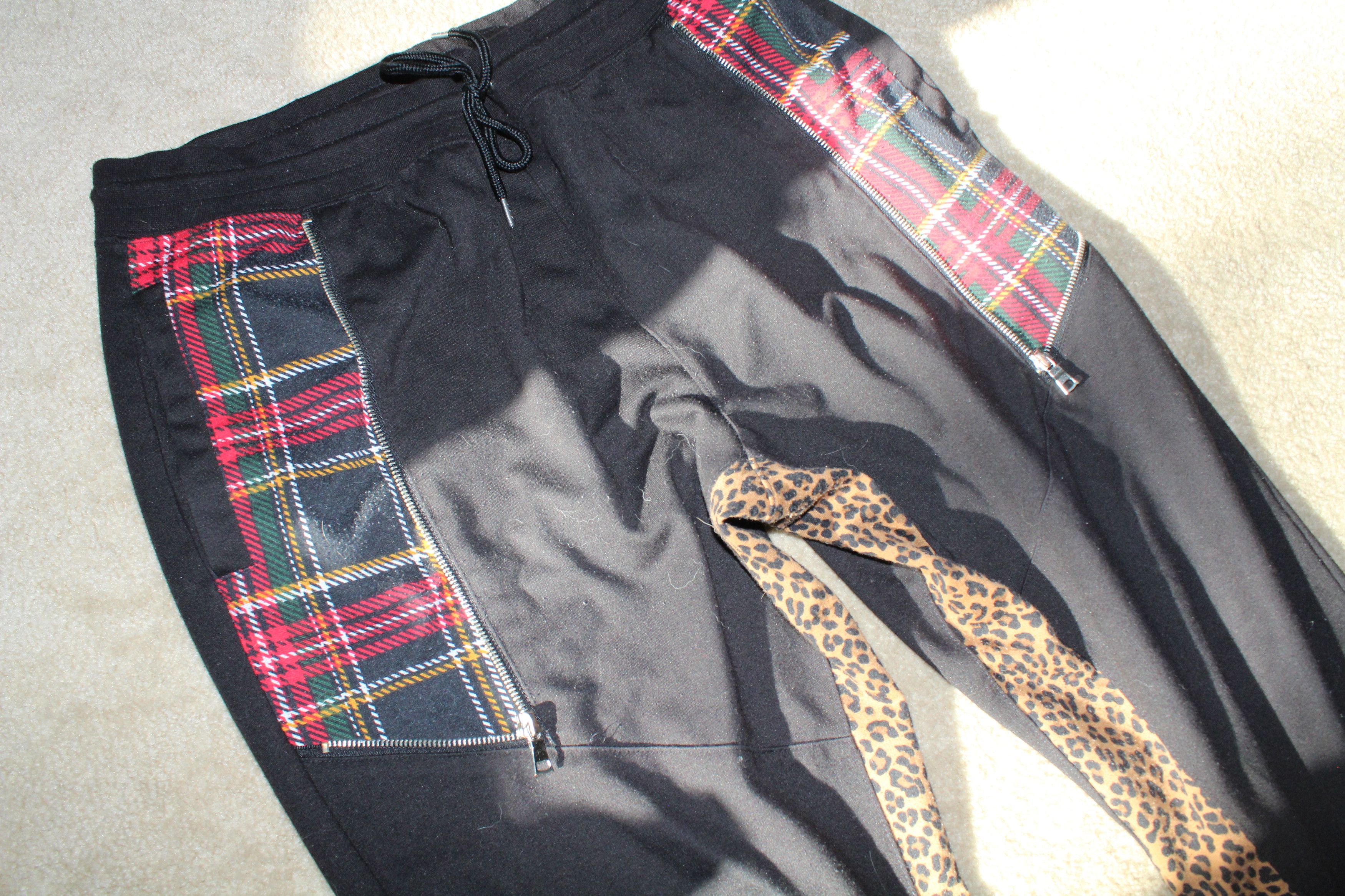 Nordstrom Flannel/Jag Print Joggers Size US 30 / EU 46 - 2 Thumbnail