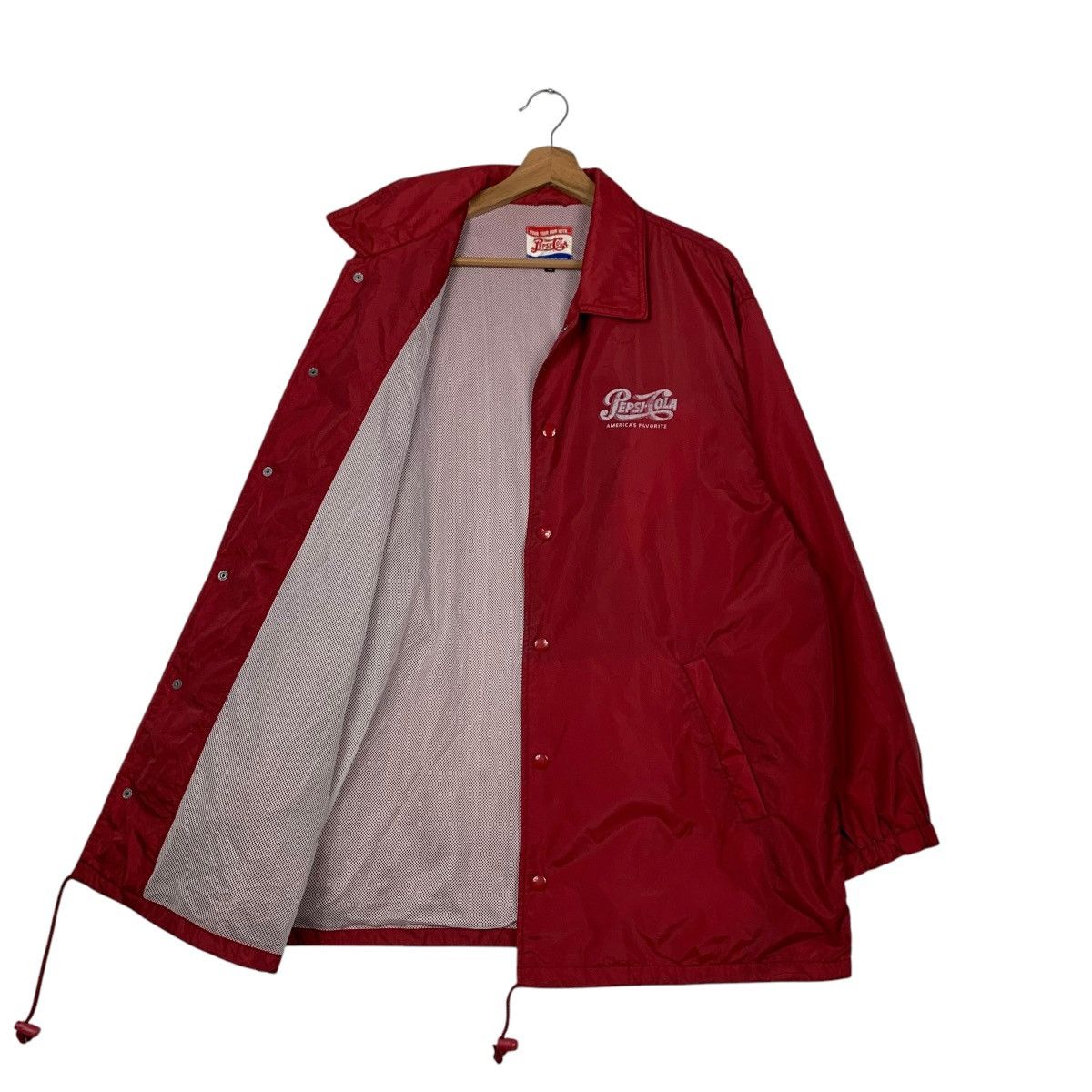 Pepsi Vintage PEPSI COLA Coach Jacket #2384-C107 Size US L / EU 52-54 / 3 - 9 Thumbnail