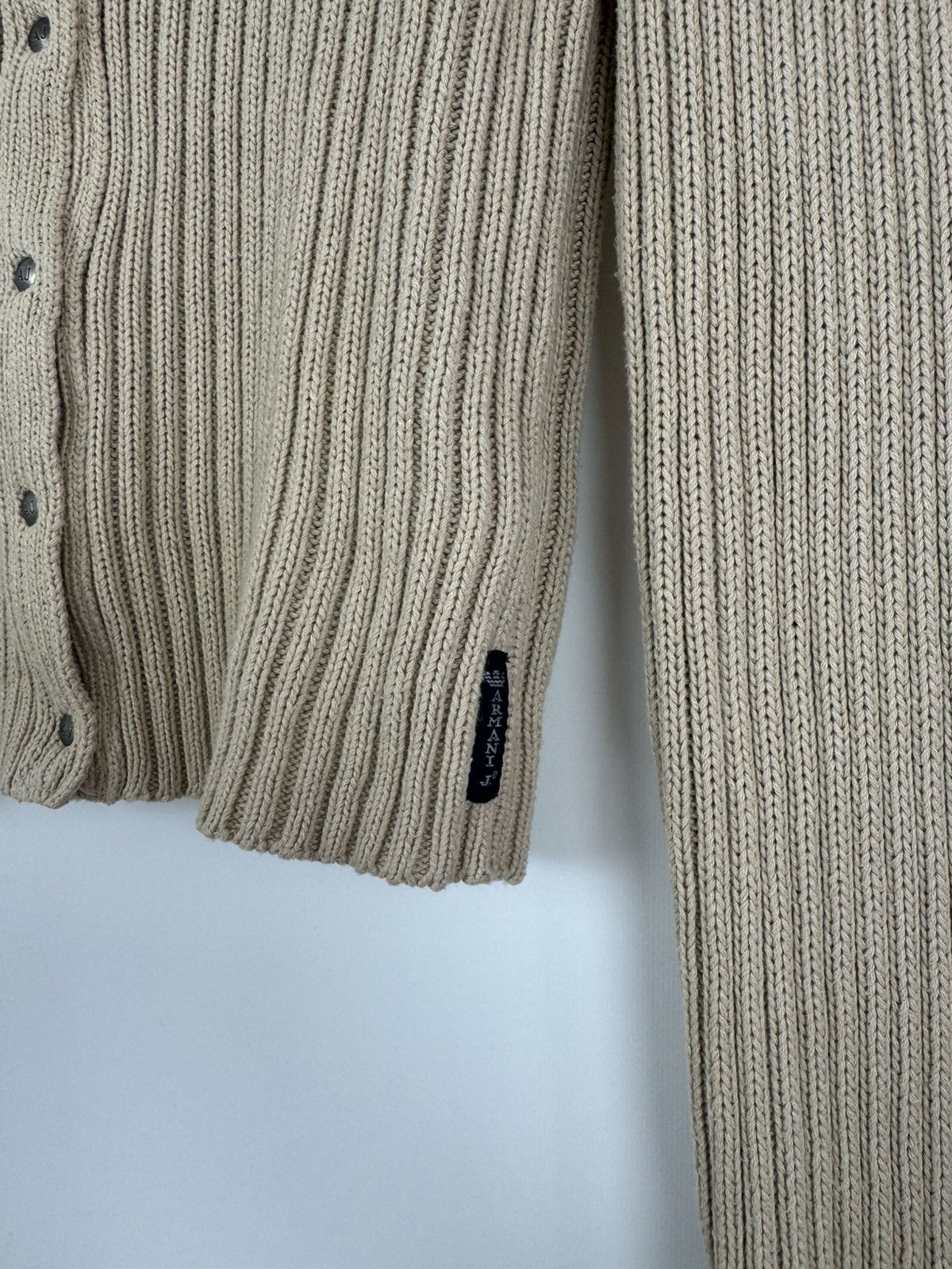 Armani Y2K Armani Jeans Knitted Sweater Size L / US 10 / IT 46 - 8 Thumbnail