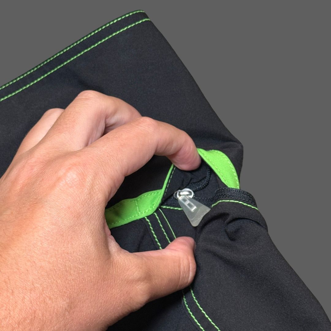 Nike Nike Y2K RARE Black/Green Boardshorts Size 30 GUC Size US 30 / EU 46 - 9 Thumbnail
