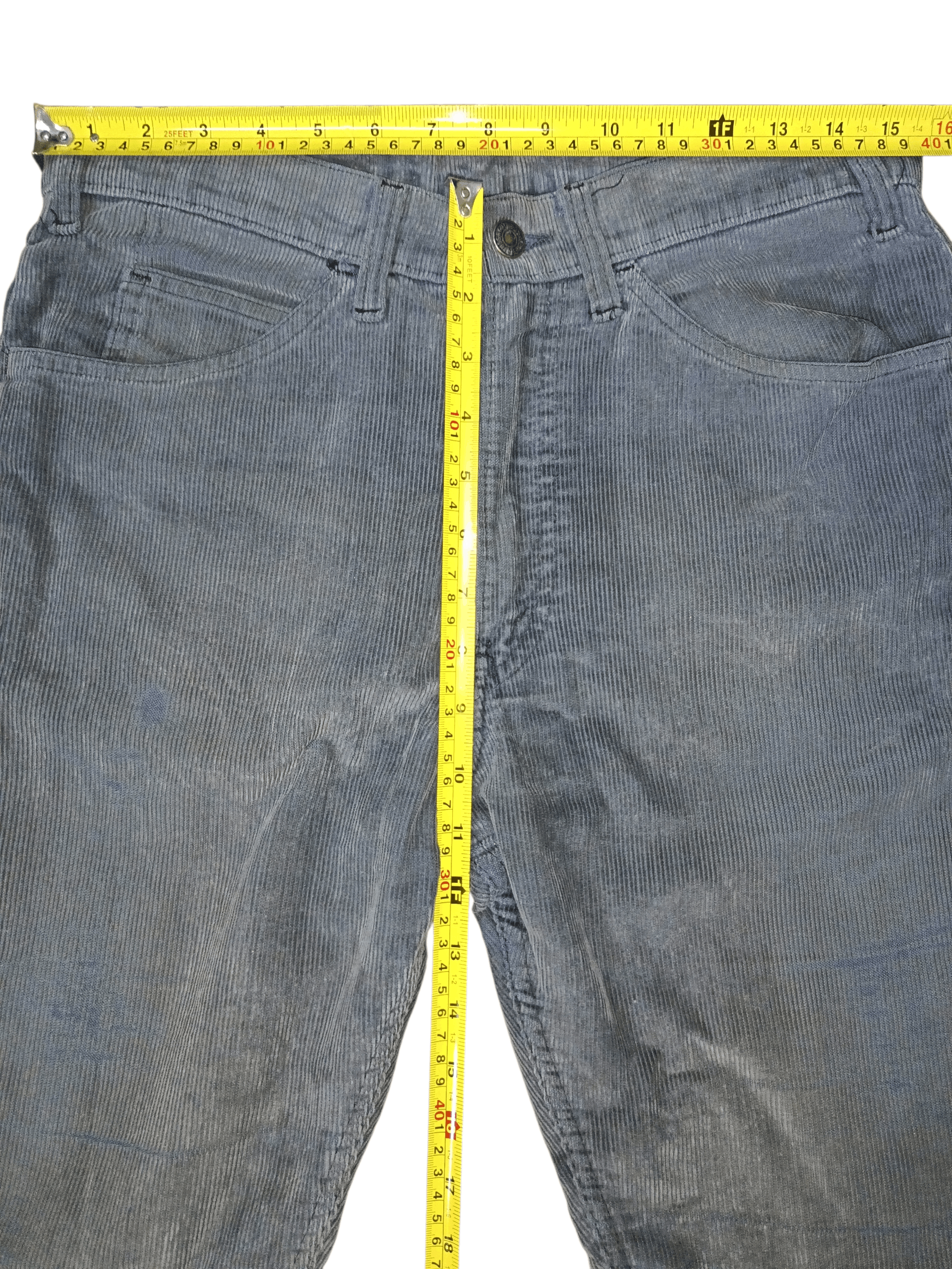 Levi's Vintage Clothing 💥Vintage💥 1983's Levis 509 Talon Zipper Corduroy Denim Size US 31 - 5 Thumbnail