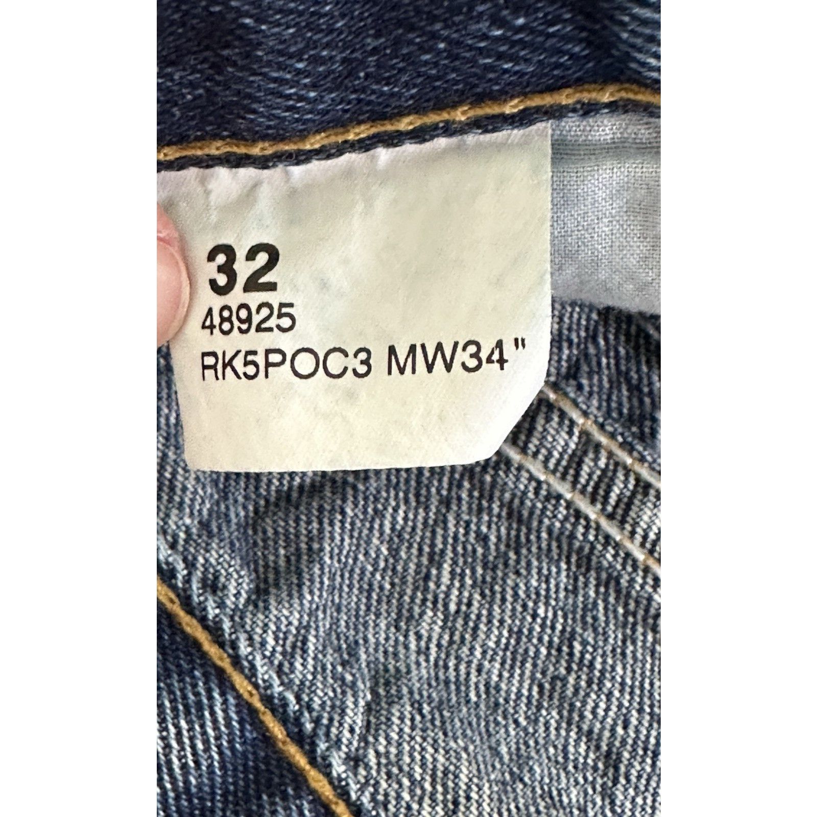 Other Rural King Blue Jeans Denim 32x34 Cotton Workwear Western Size US 32 / EU 48 - 7 Thumbnail