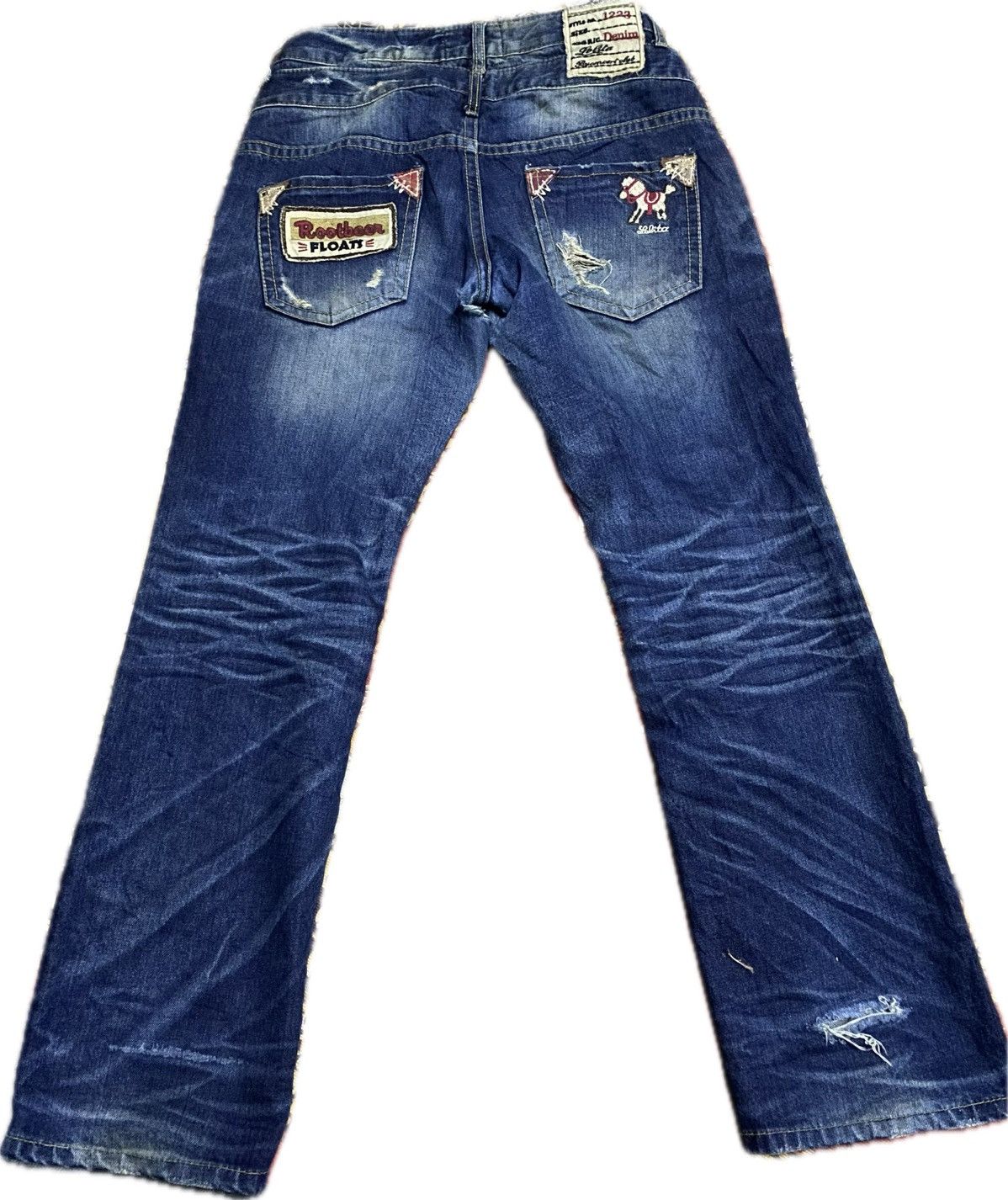 Other Lolita jeans Double Waist Distressed Size US 34 / EU 50 - 2 Thumbnail