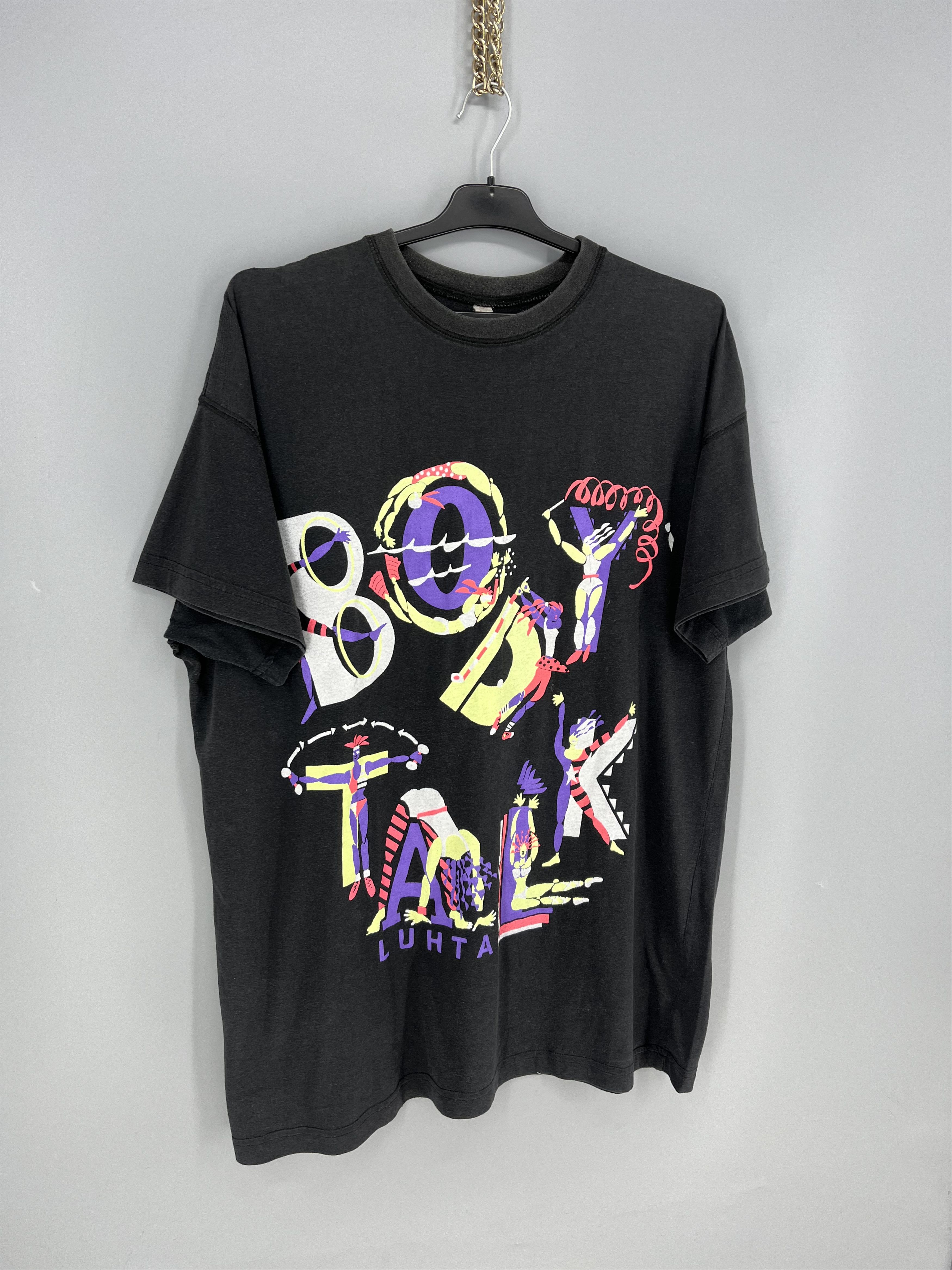 Band Tees vintage 90s body talk graphic retro fitness abstraction Size US M / EU 48-50 / 2 - 2 Thumbnail