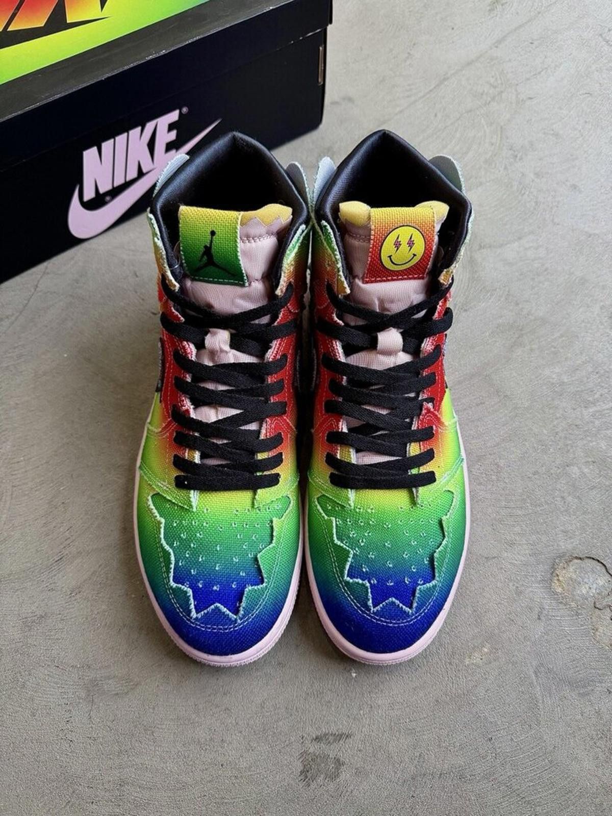 Jordan Brand Jordan 1 High J Balvin Sz. 12 Size ONE SIZE - 3 Thumbnail