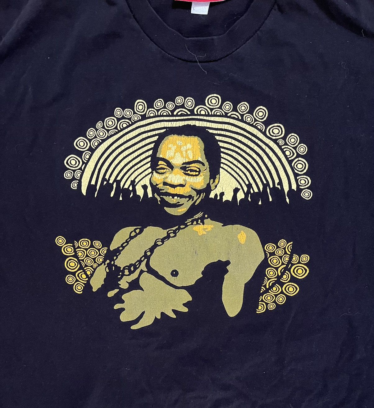 Vintage Fela Kuti Afro Beat T-shirt Size US L / EU 52-54 / 3 - 2 Thumbnail