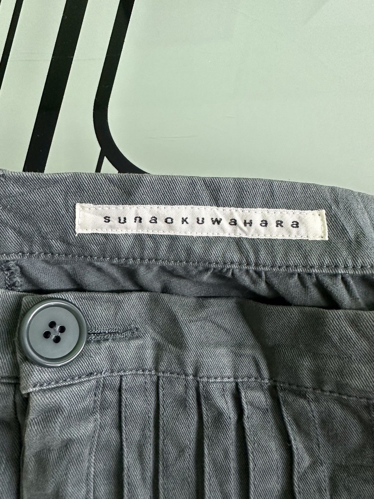 Issey Miyake × Japanese Brand × Sunao Kuwahara Vintage Sunao Kuwahara Tactical Cargo Skirt Size 34" / US 12 / IT 48 - 6 Thumbnail