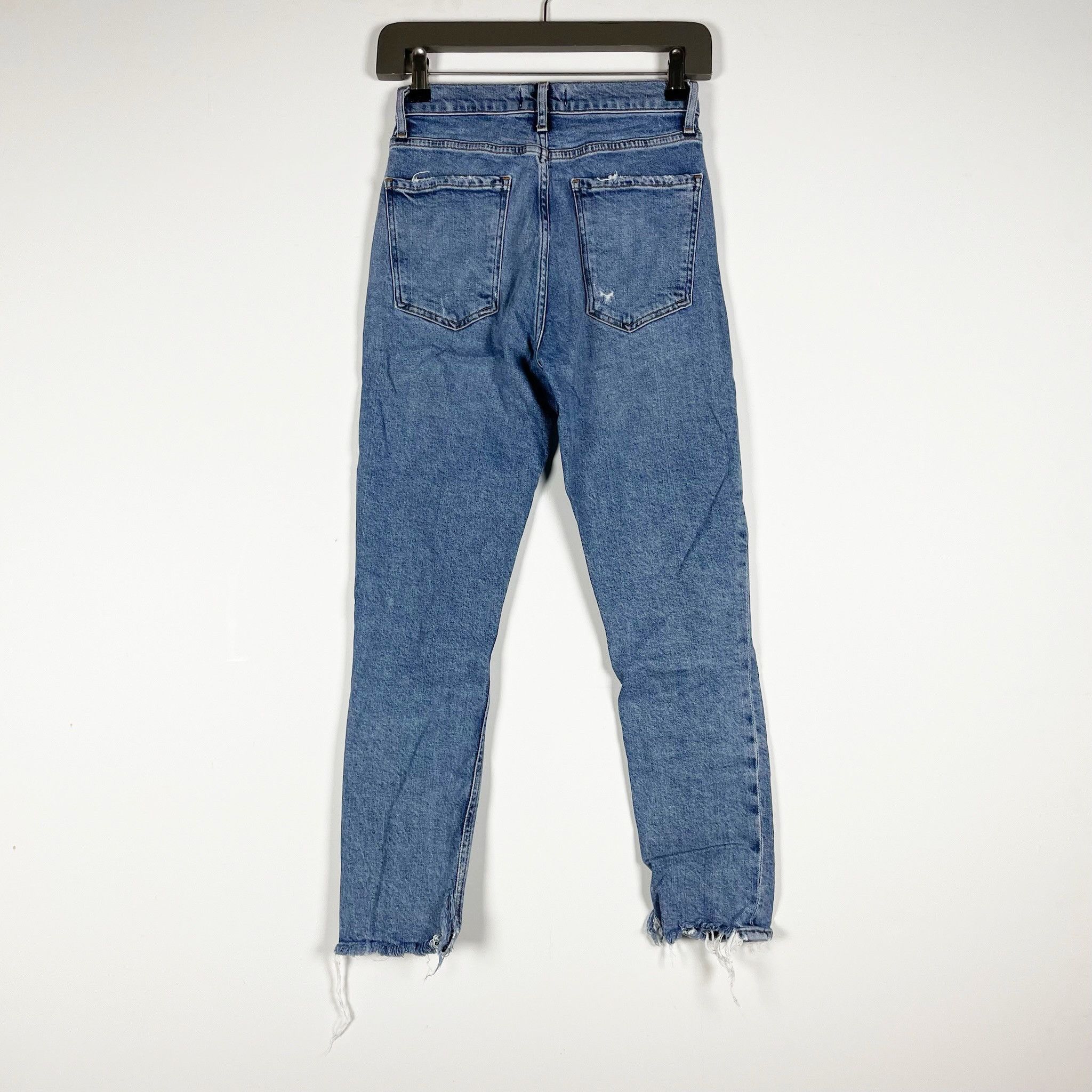 Agolde Agolde Nico Organic Cotton Denim Stretch Size 23" - 4 Thumbnail