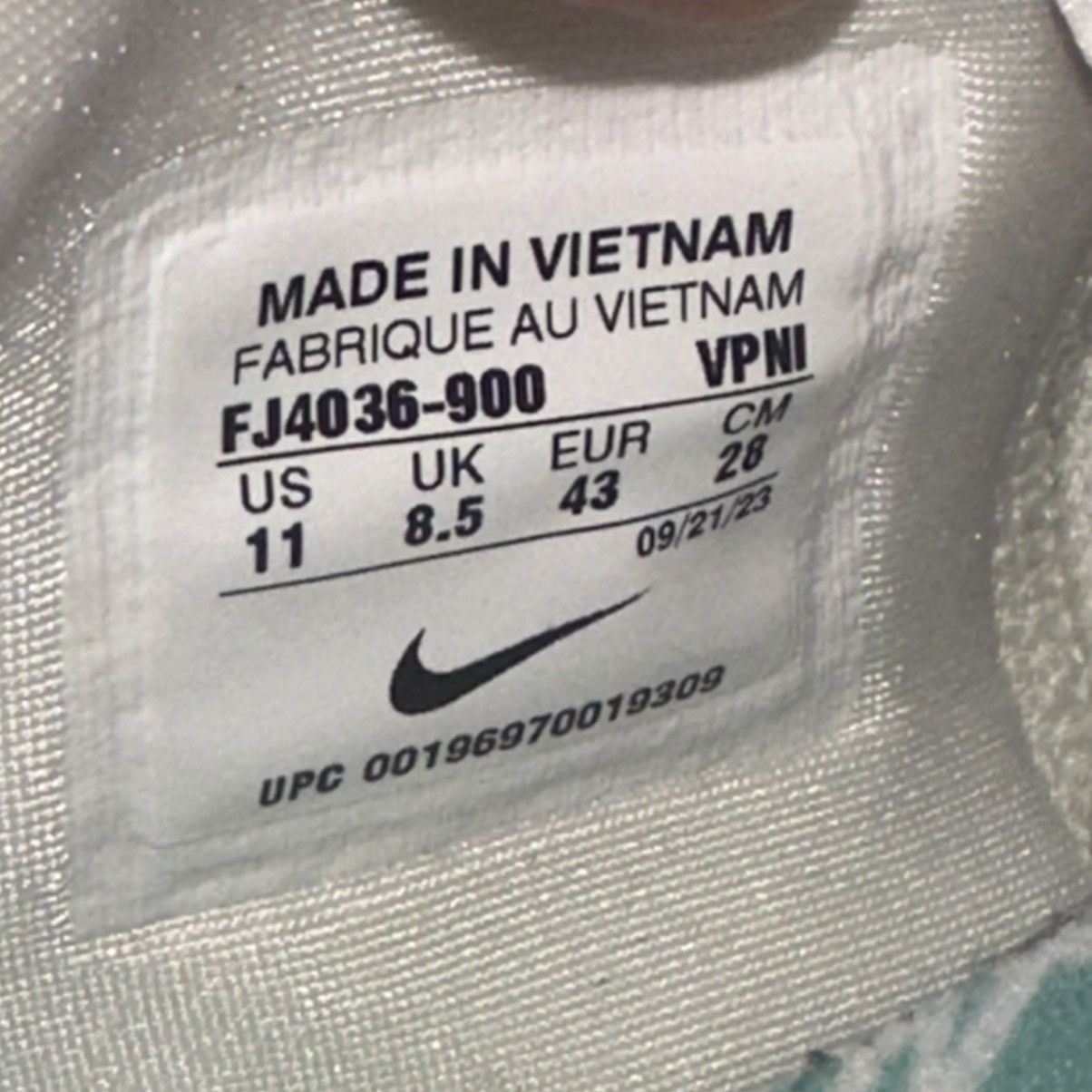Nike Size 11W (9.5M) - NikeiD By You Sabrina 1 FJ4036-900 Size US 11 / IT 41 - 6 Thumbnail