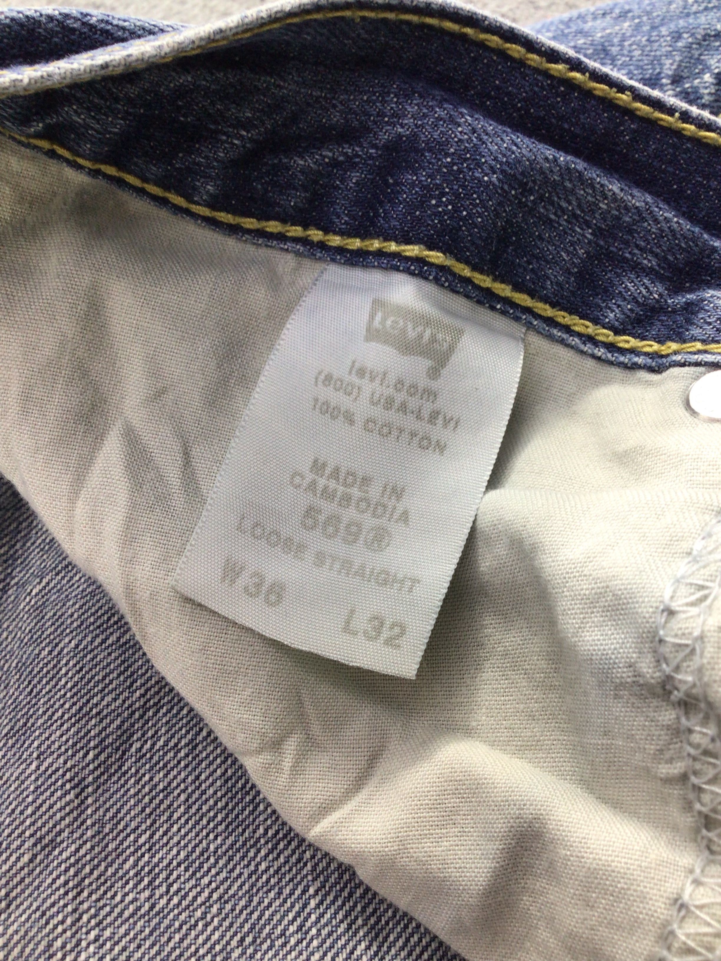 Levi's Vintage Levis 569 Jeans Faded Blue Denim KJ254 Size US 36 / EU 52 - 10 Thumbnail