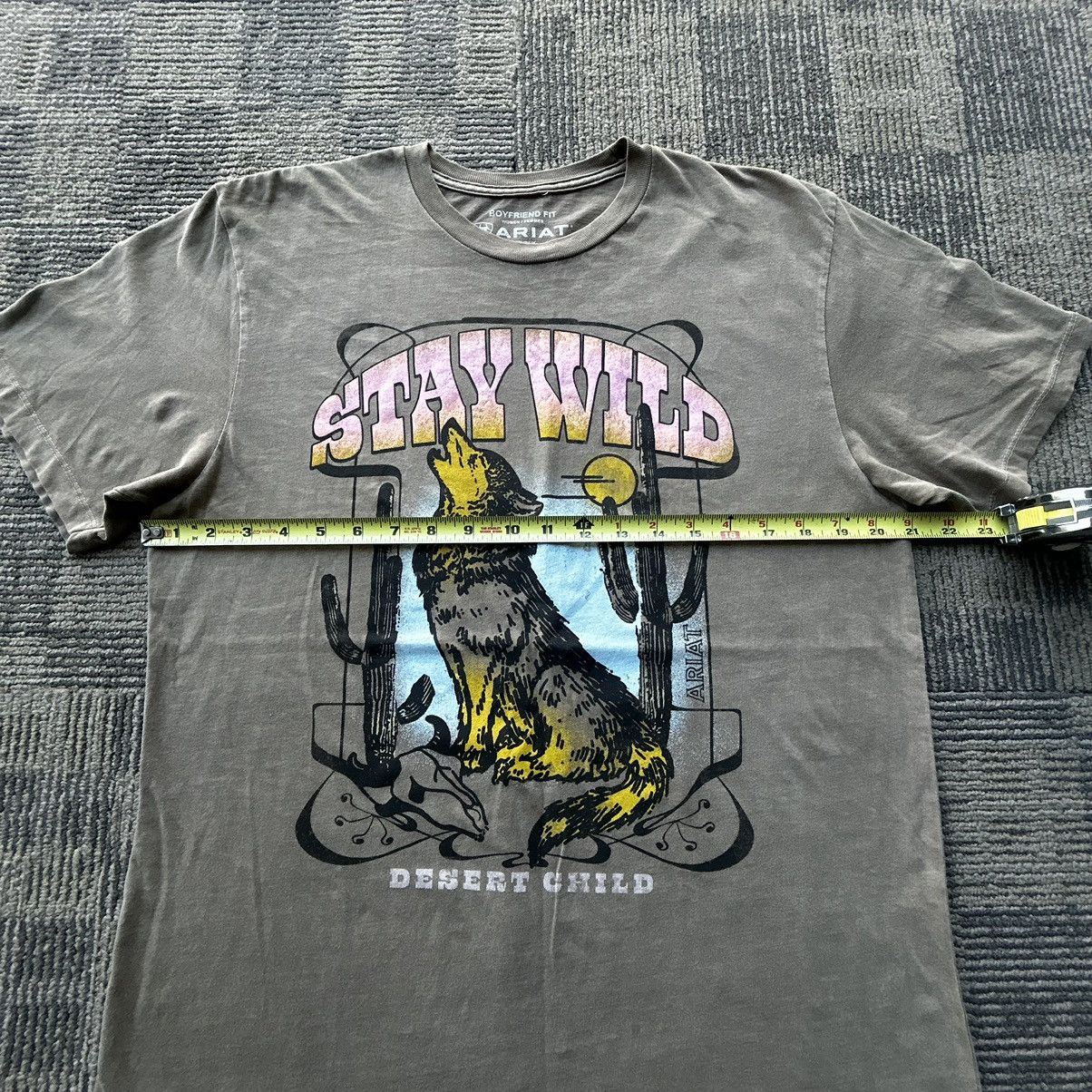 Ariat Ariat Cowboy Western “Stay Wild” Graphic T-shirt Size US M / EU 48-50 / 2 - 5 Thumbnail