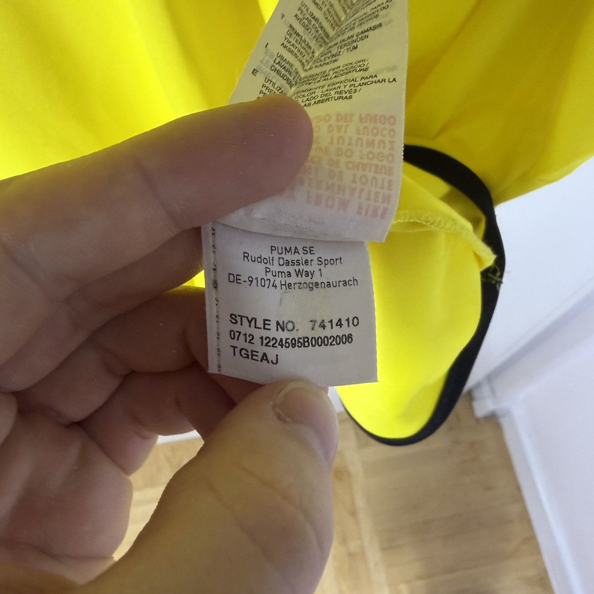 Puma Puma FC Borussia Dortmund 2012/2013 Home Football Jersey Size US XL / EU 56 / 4 - 14 Thumbnail