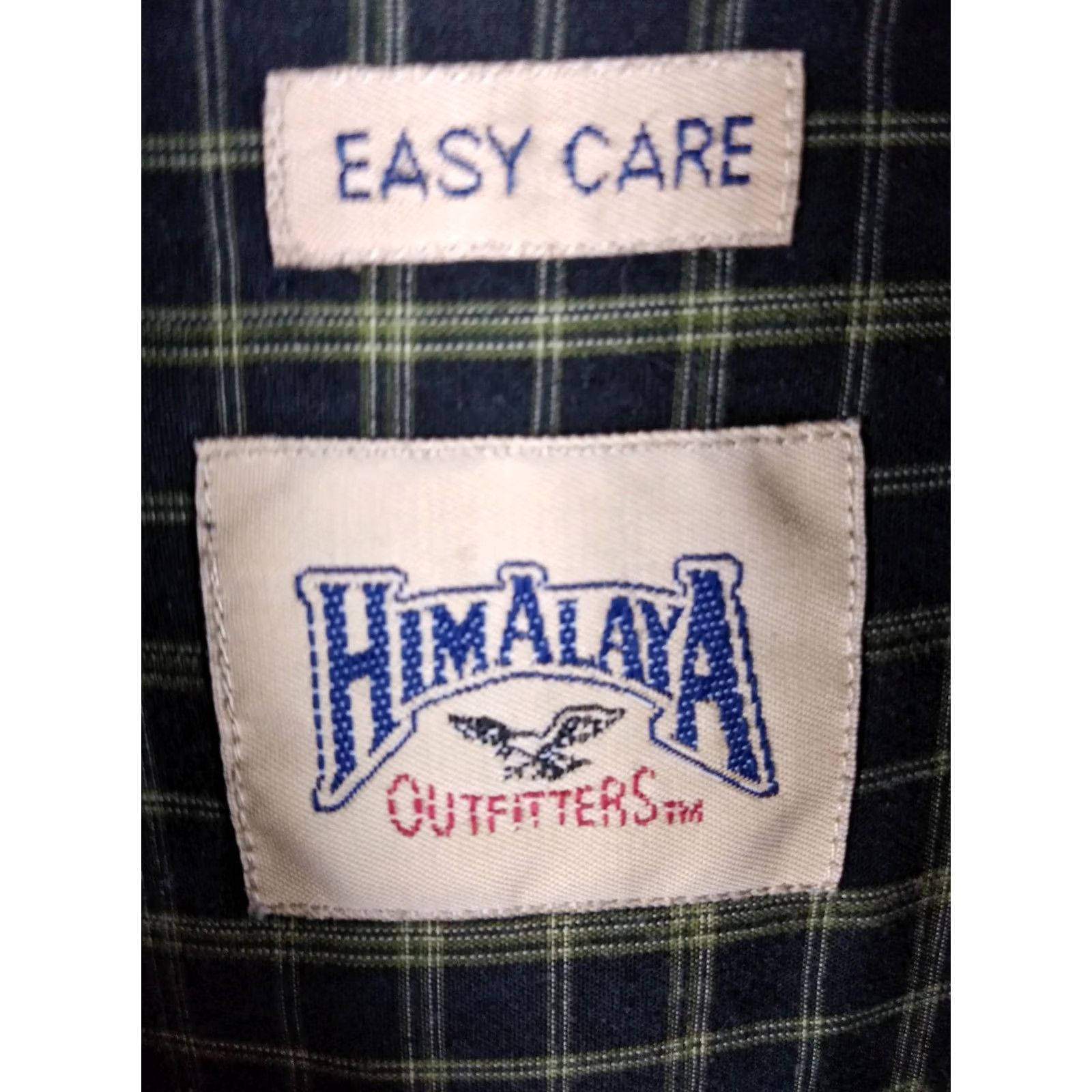 Chimala Himalaya Outfitters Shirt Mens XL Plaid Multicolor Easy Care Long Sleeve Size US XL / EU 56 / 4 - 2 Thumbnail