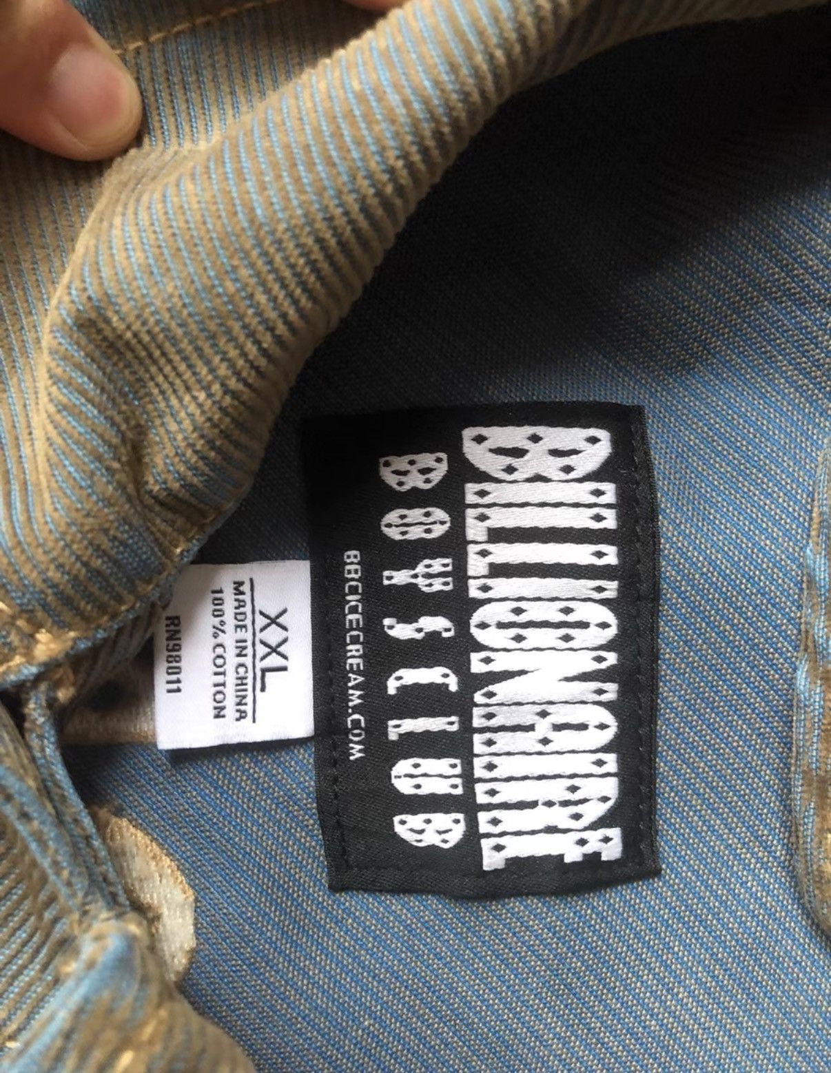 Billionaire Boys Club BBC American Line Dirty Wash Jacket Size US XXL / EU 58 / 5 - 9 Thumbnail