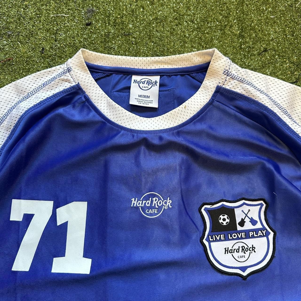 Hard Rock Cafe Vintage Hard Rock Cafe soccer jersey Size US M / EU 48-50 / 2 - 2 Thumbnail