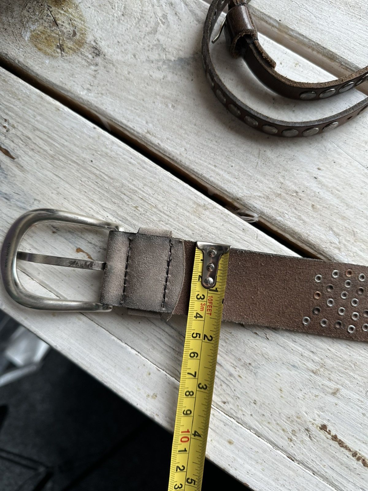 Other 🚨Vintage Crazy Metal Belt Drip Japanese Hype bb Simon Size ONE SIZE - 9 Thumbnail