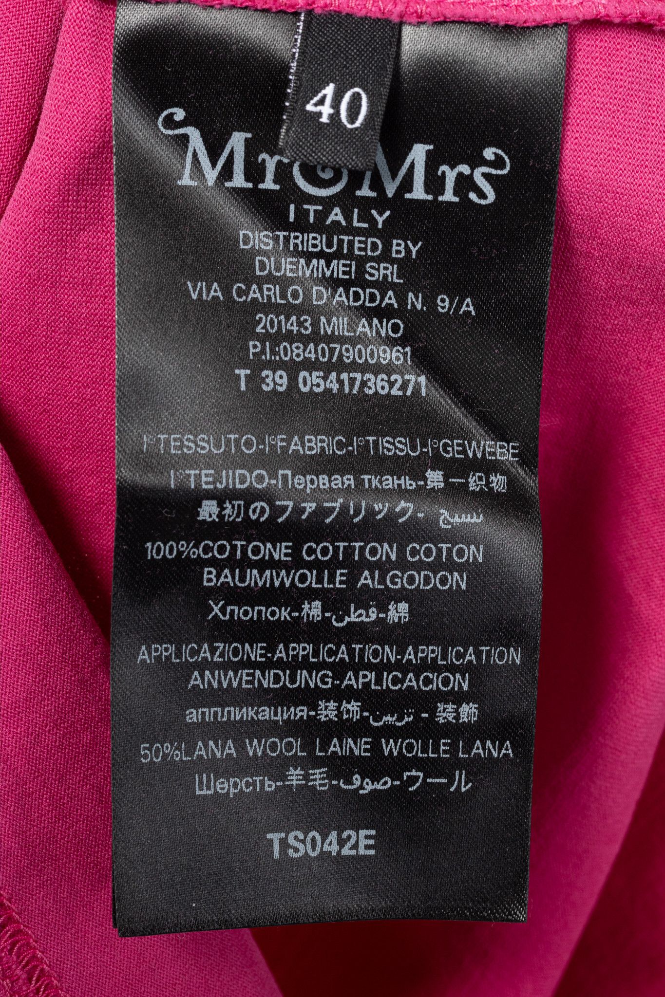 MR & MRS ITALY Mr & Mrs Italy Pink Cotton-Jersey Multi-Patch T-Shirt Size S / US 4 / IT 40 - 9 Thumbnail