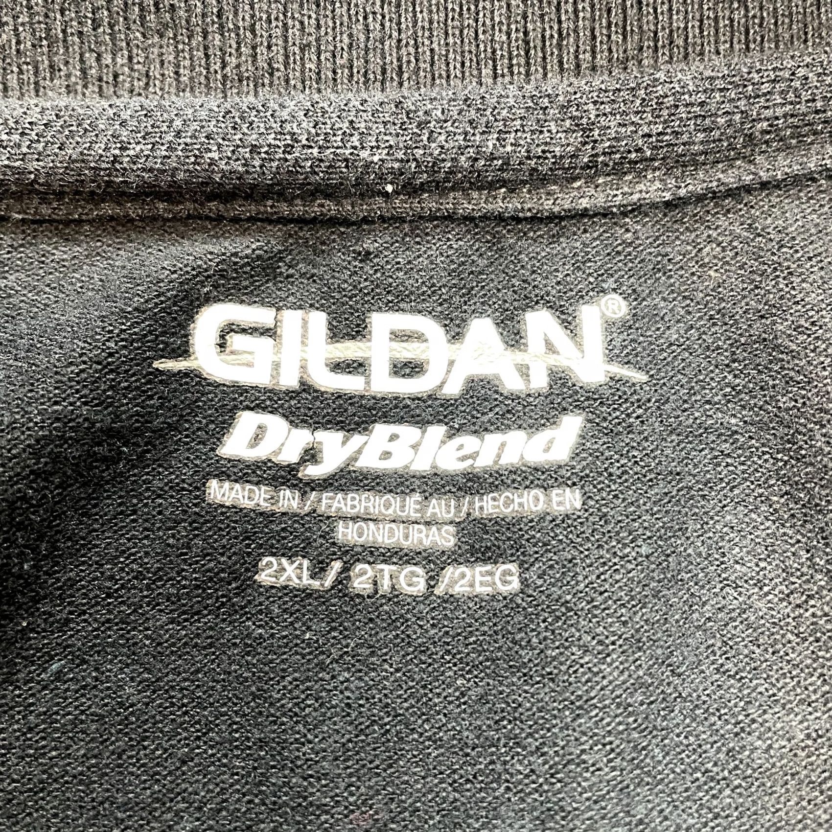 Gildan Gildan Dry Blend Polo Shirt Mens 2XL Black Tackle a Cure Golf Logo Size US XXL / EU 58 / 5 - 2 Thumbnail