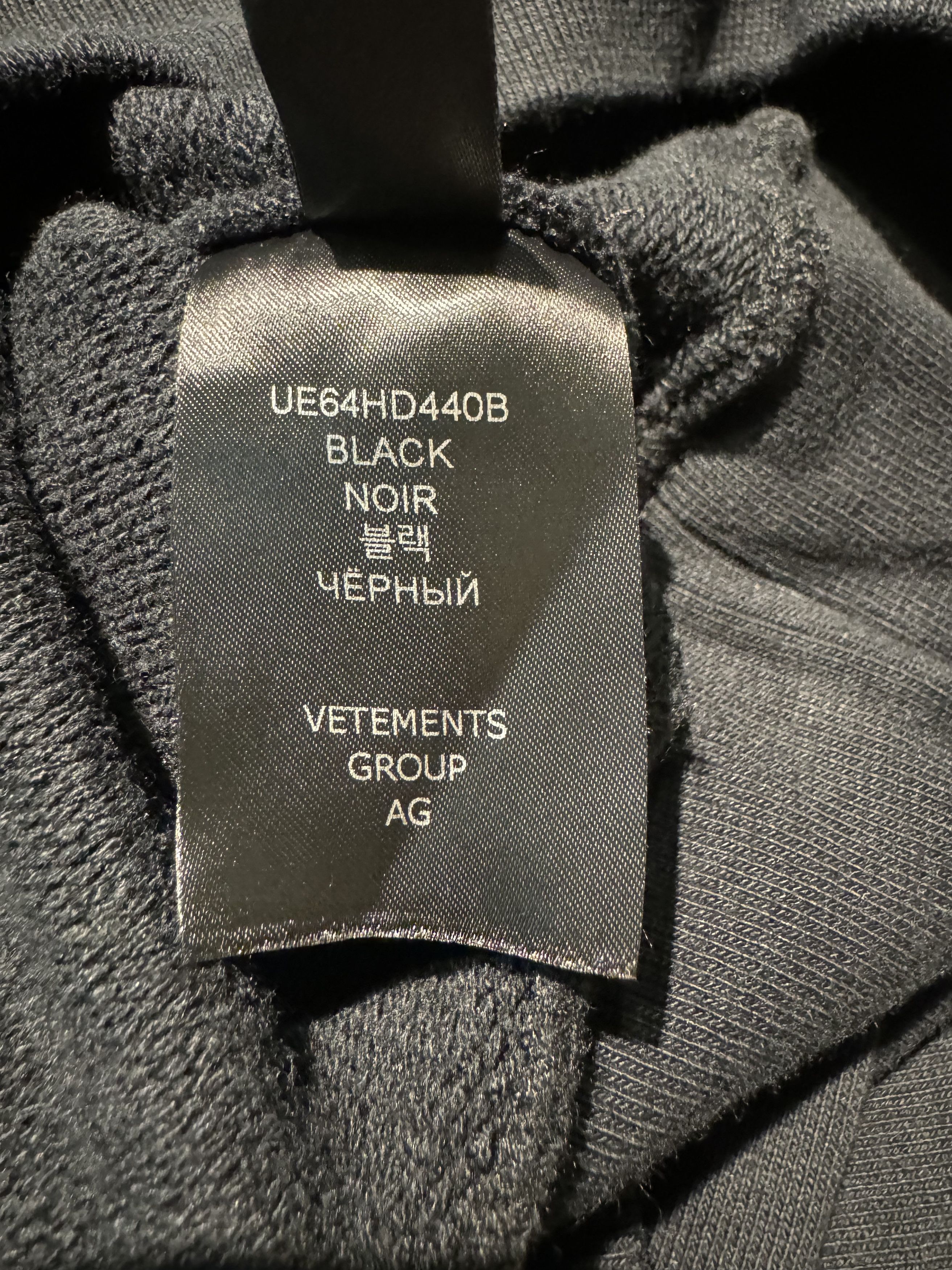 Vetements CAMPAIGN LOGO HOODIE Size US L / EU 52-54 / 3 - 4 Thumbnail