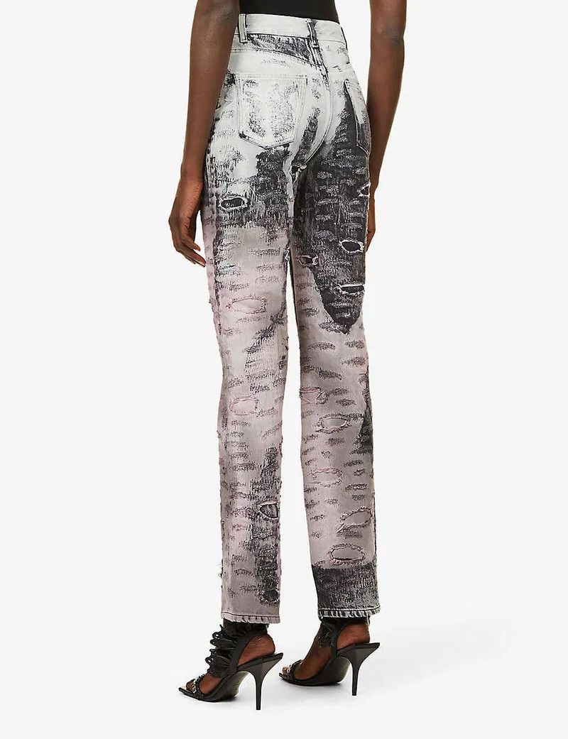 Givenchy o1y0925 Denim Pant in Multicolor Size 28" / US 6 / IT 42 - 3 Thumbnail