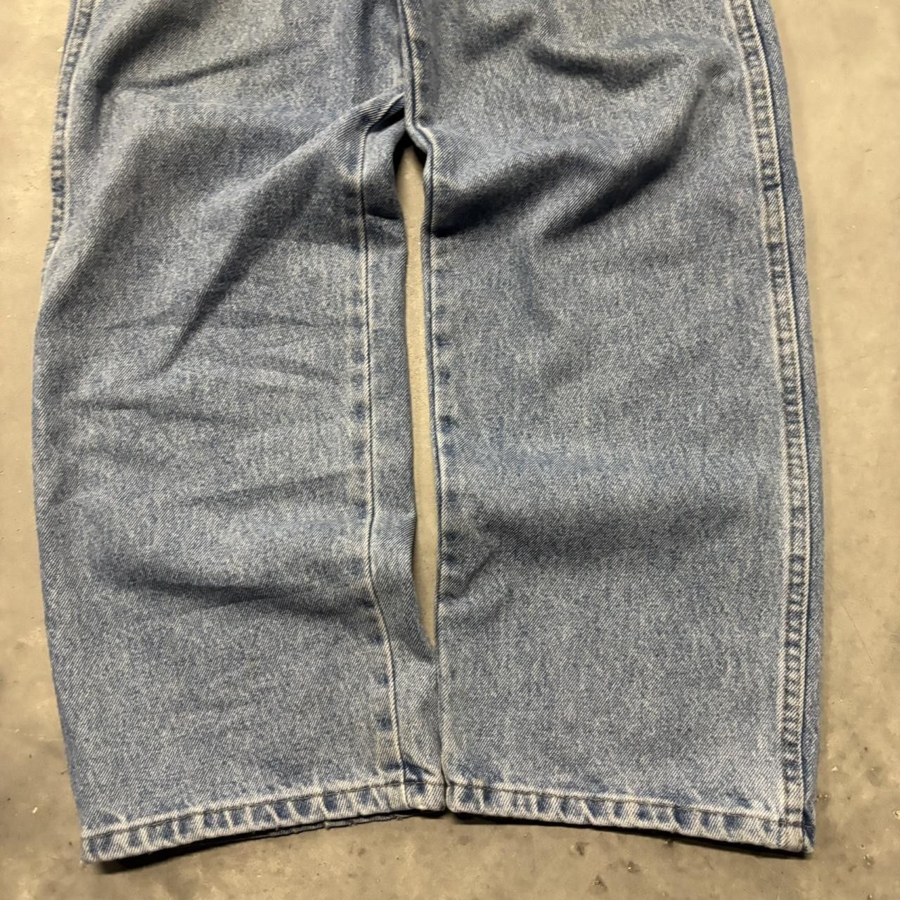 Japanese Brand × Vintage Crazy Vintage Y2K/2000s Light Wash Essential Denim Jeans! Size US 34 / EU 50 - 6 Thumbnail