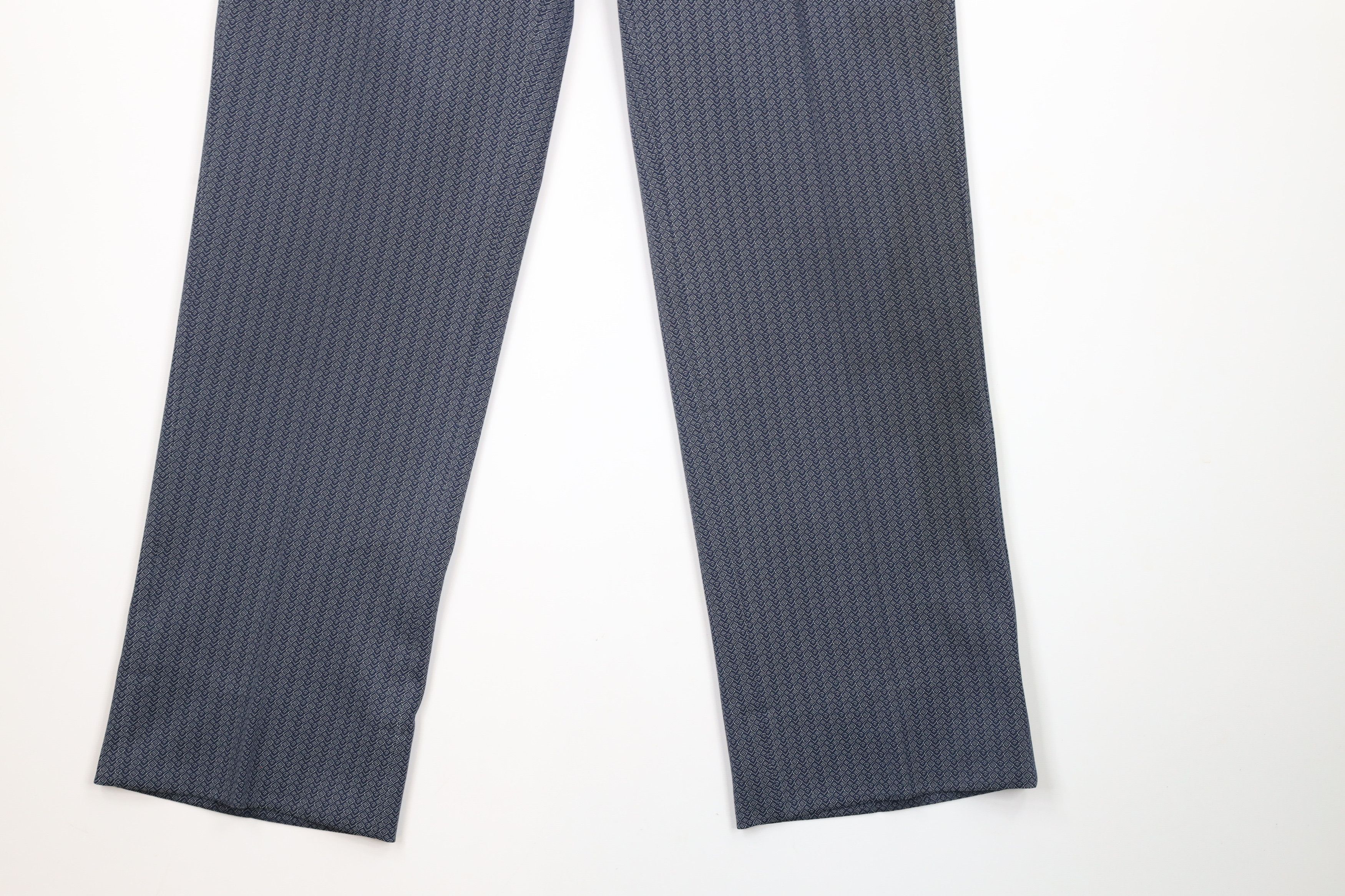 Vintage Vintage 60s 70s Double Knit Bell Bottoms Pants Trousers USA Size US 30 / EU 46 - 4 Thumbnail