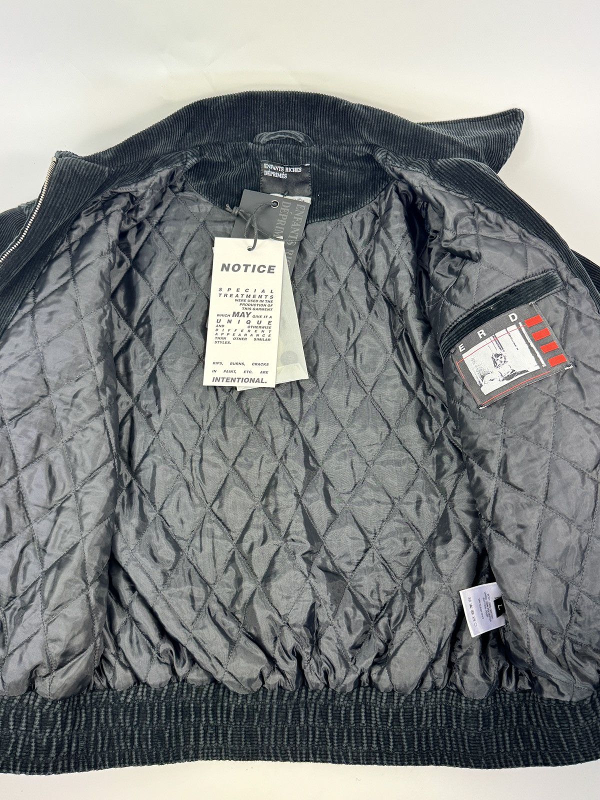 Enfants Riches Deprimes CORDUROY BARBARA JACKET Size US L / EU 52-54 / 3 - 4 Thumbnail