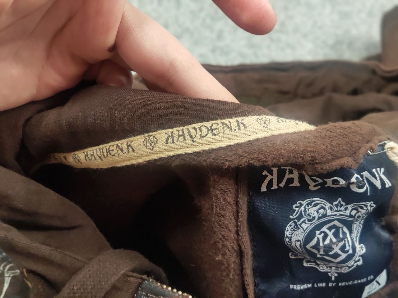 If Six Was Nine Vintage Kayden K Y2K Tattoo Affliction Zip Hoodie opium LGB Size US XL / EU 56 / 4 - 16 Thumbnail