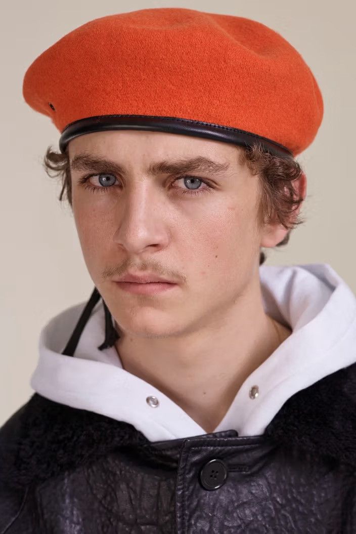 image of Gosha Rubchinskiy F/w 2017 Green Military Beret, Men's