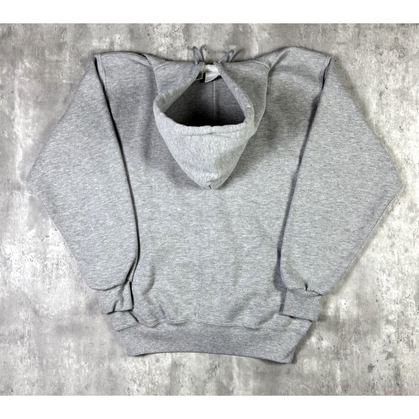Vintage VINTAGE Fairmont State Hoodie Full Zip Gray Large 90s Men Size US L / EU 52-54 / 3 - 2 Thumbnail