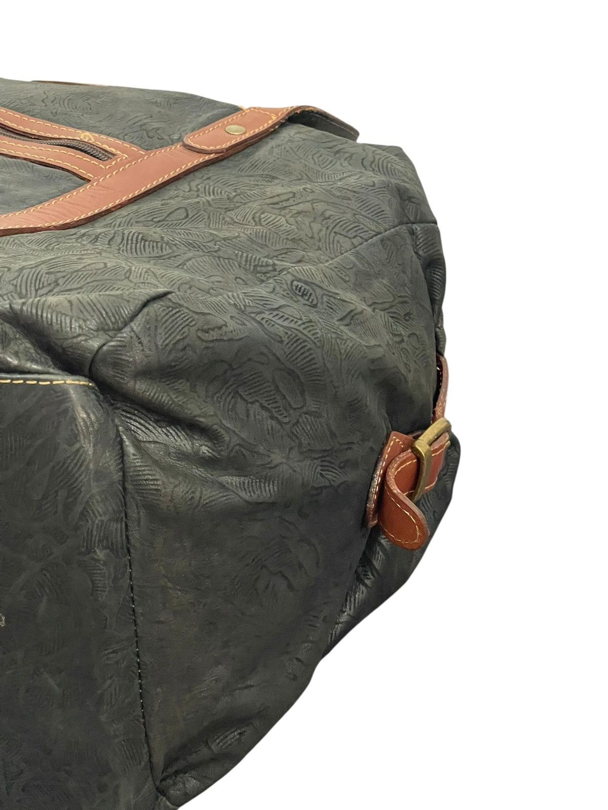 Genuine Leather Full Leather Kastoria Barcelona Duffle Travel Bag 6🟩 Size ONE SIZE - 11 Thumbnail